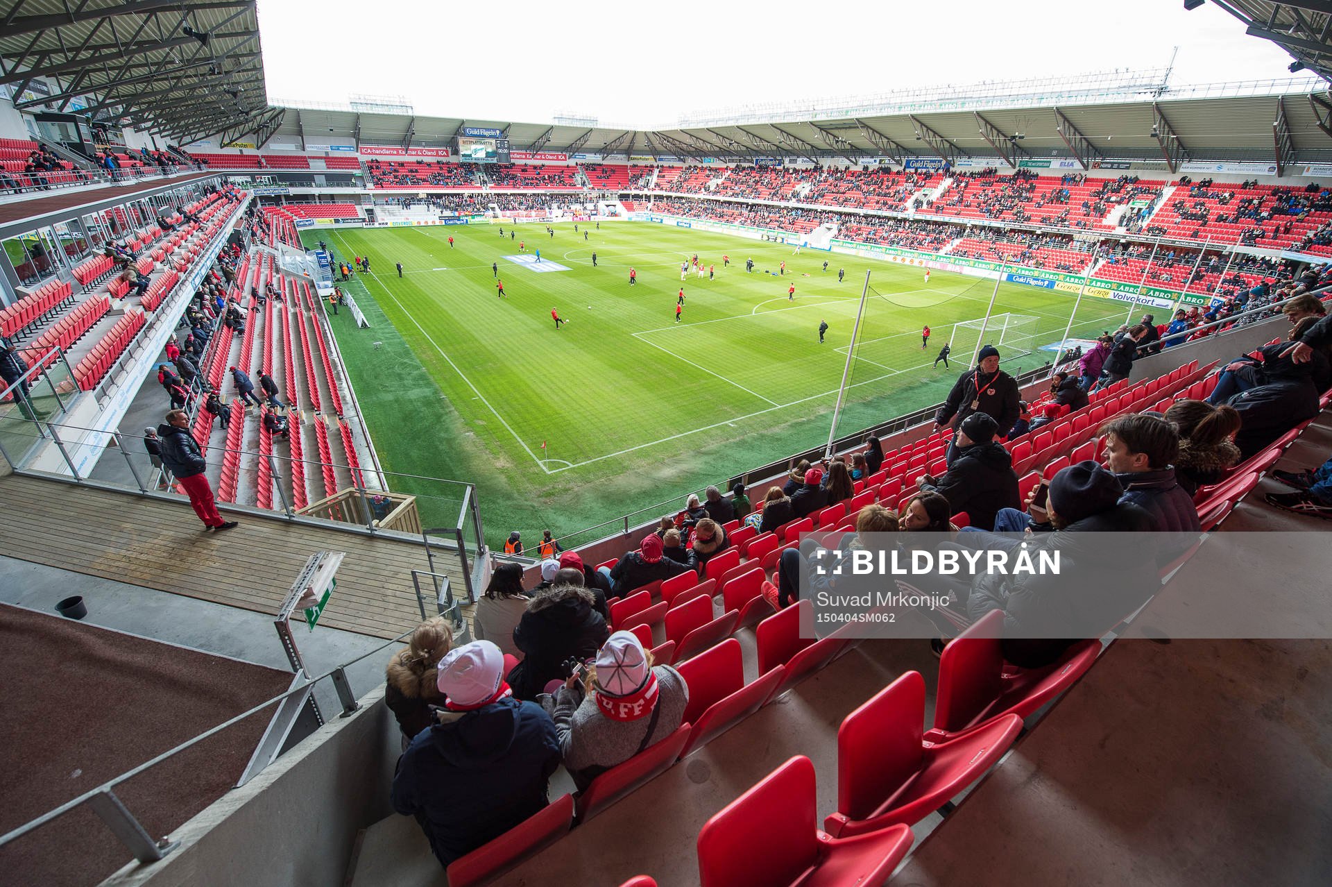 Interiör av Guldfågels Arena