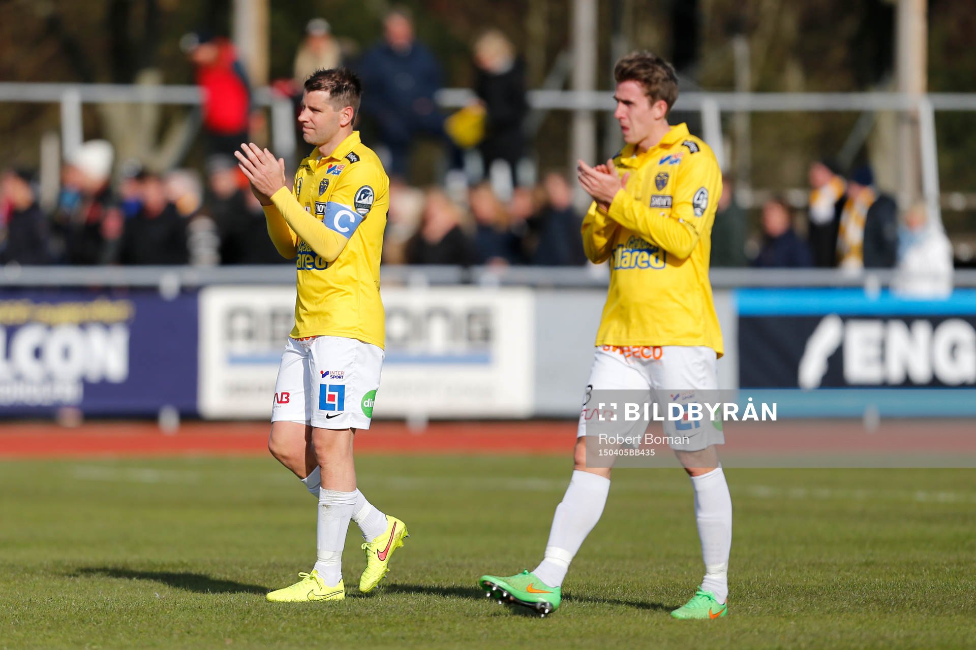 Falkenbergs Stefan Rodevåg och Adam Eriksson deppar och