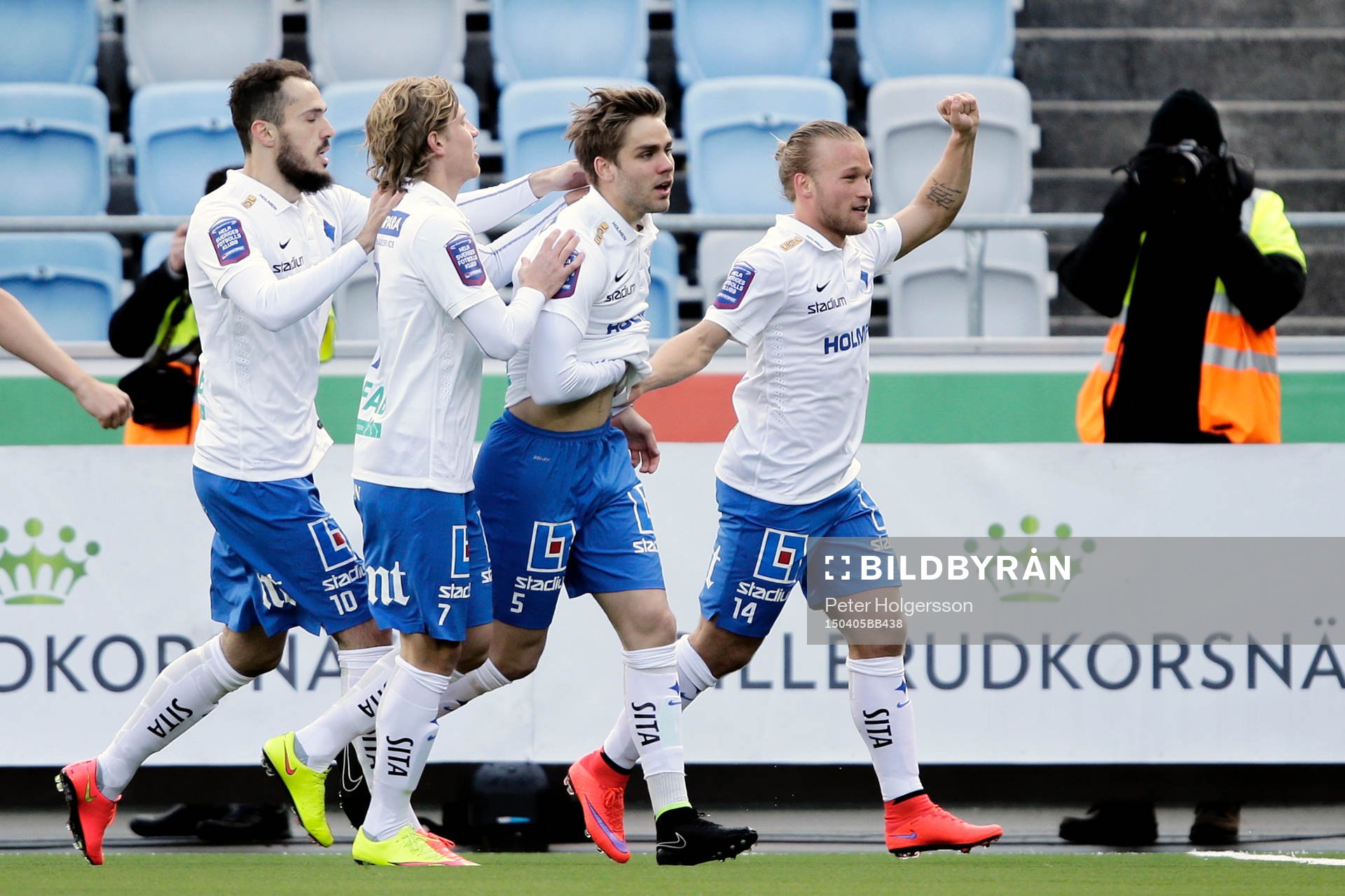 Norrköpings Christoffer Nyman jublar