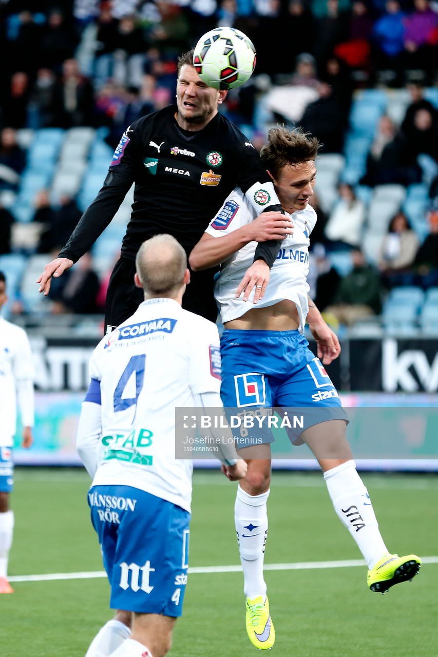 Örebros Robert Åhman Persson gör mål och 1-1