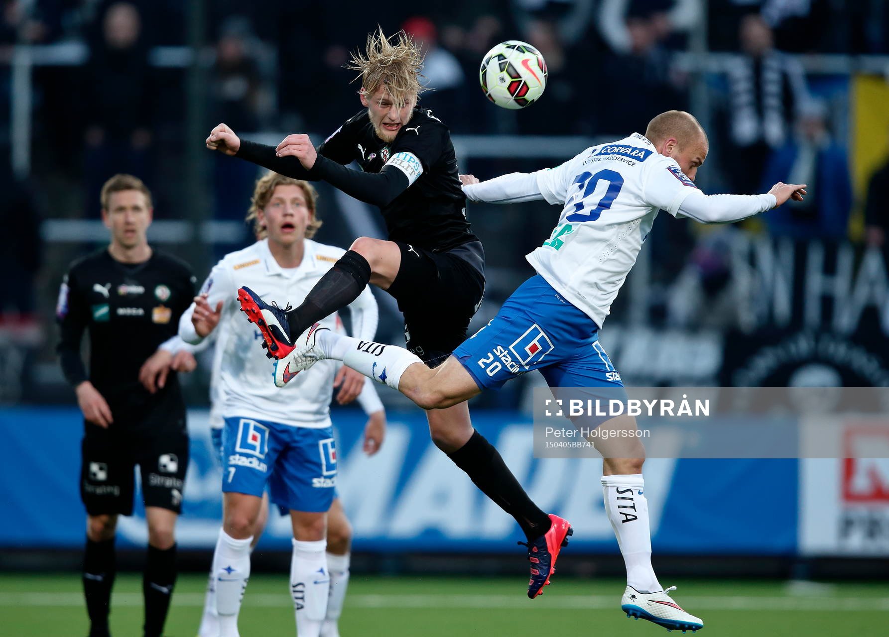 Örebros Kalle Holmberg och Norrköpings Daniel Sjölund