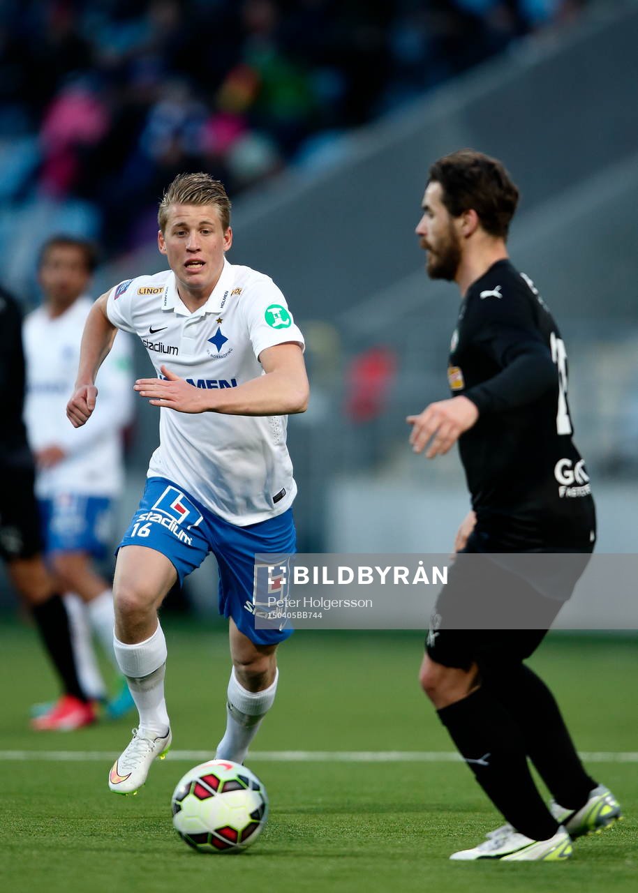 Norrköpings Joel Enarsson och Örebros Nordin Gerzic