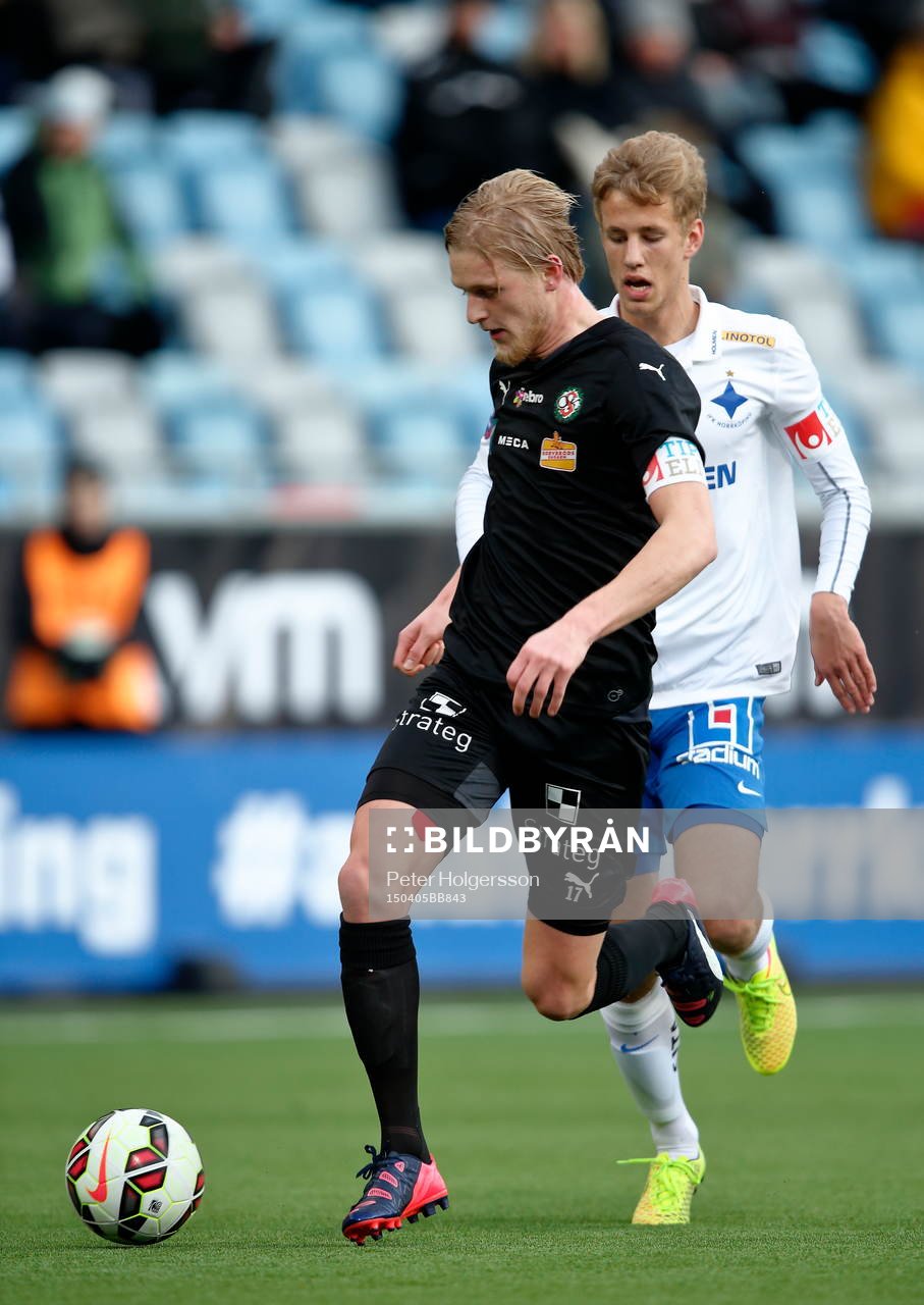 Örebros Kalle Holmberg och Norrköpings Filip Dagerstål