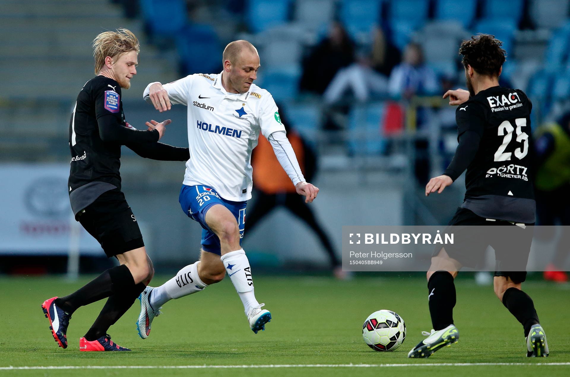 Örebros Kalle Holmberg, Norrköpings Daniel Sjölund och