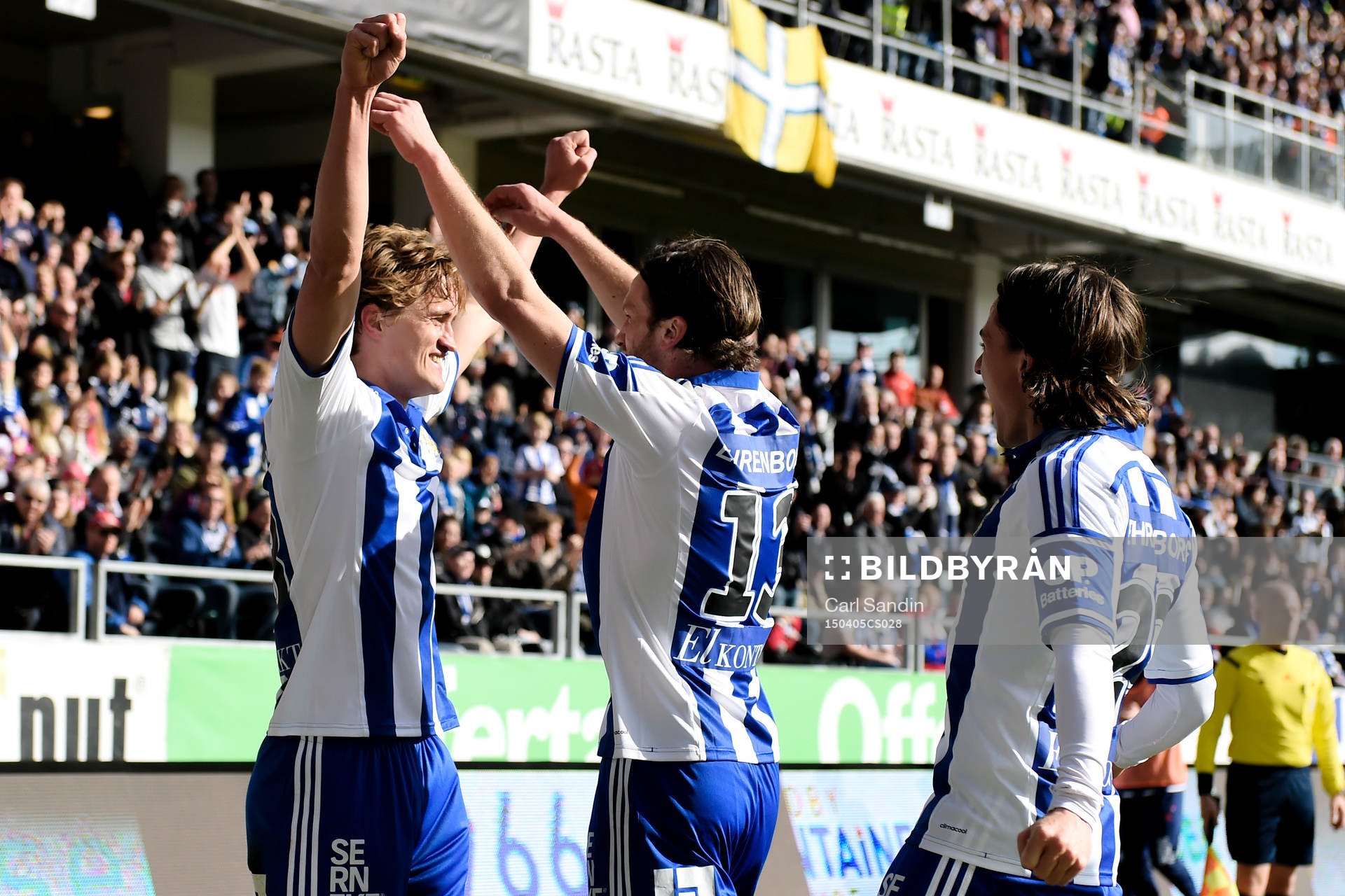 IFK Göteborgs Thomas Rogne jublar