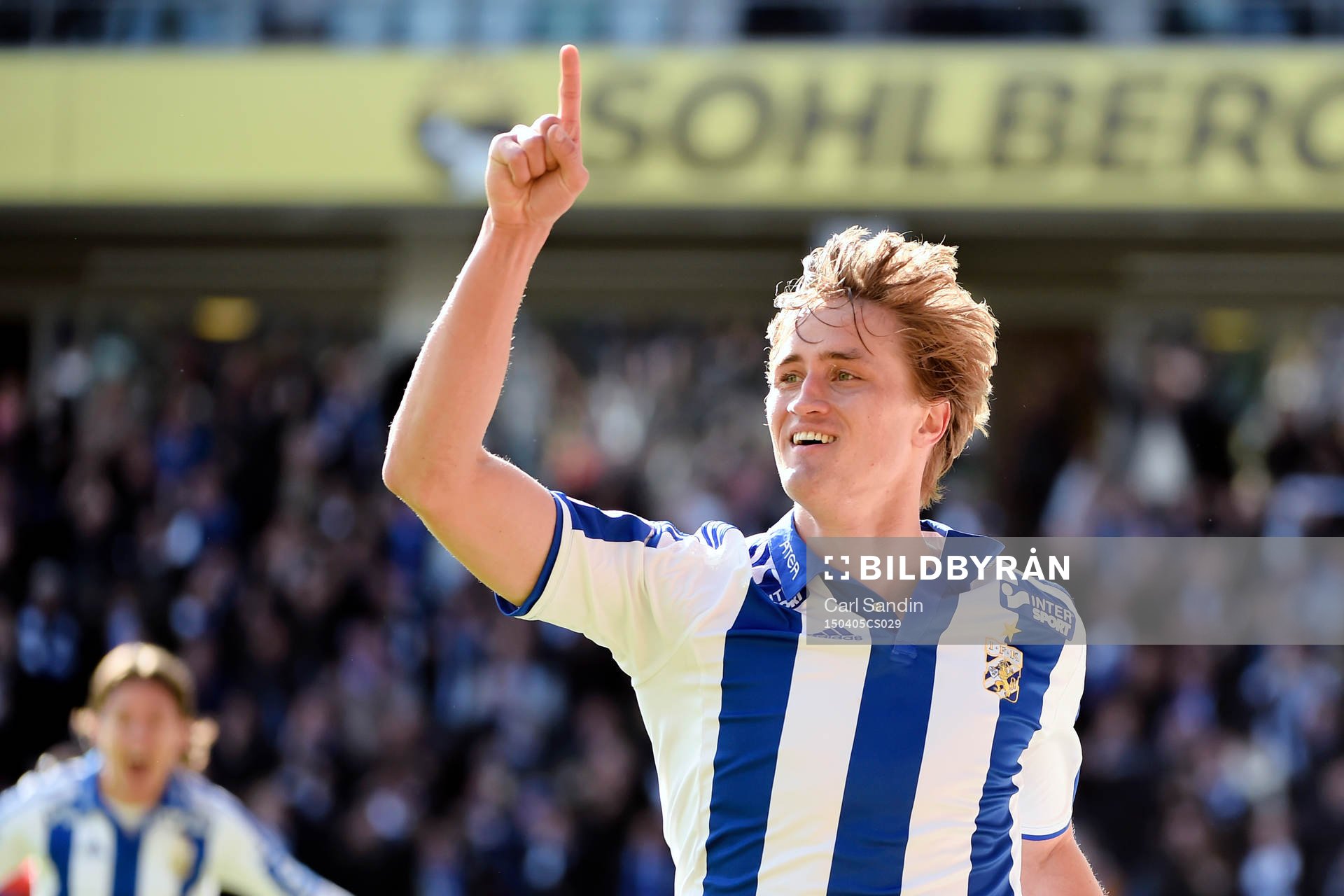 IFK Göteborgs Thomas Rogne jublar