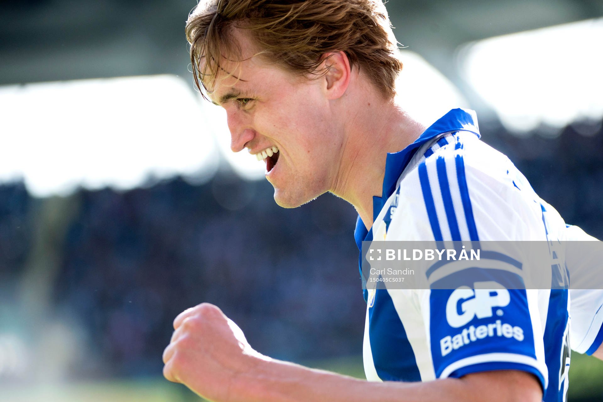 IFK Göteborgs Thomas Rogne firar
