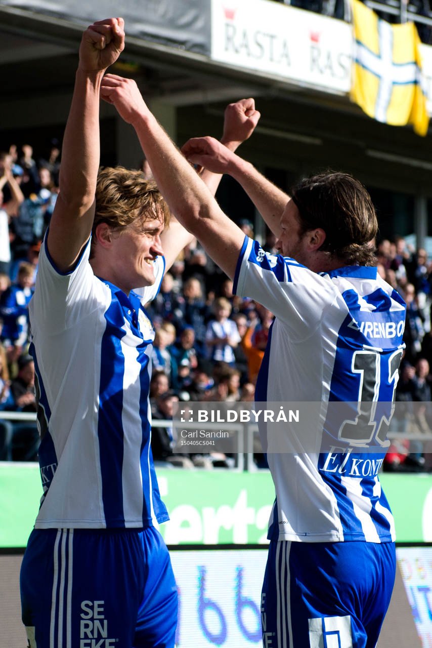 IFK Göteborgs Thomas Rogne firar