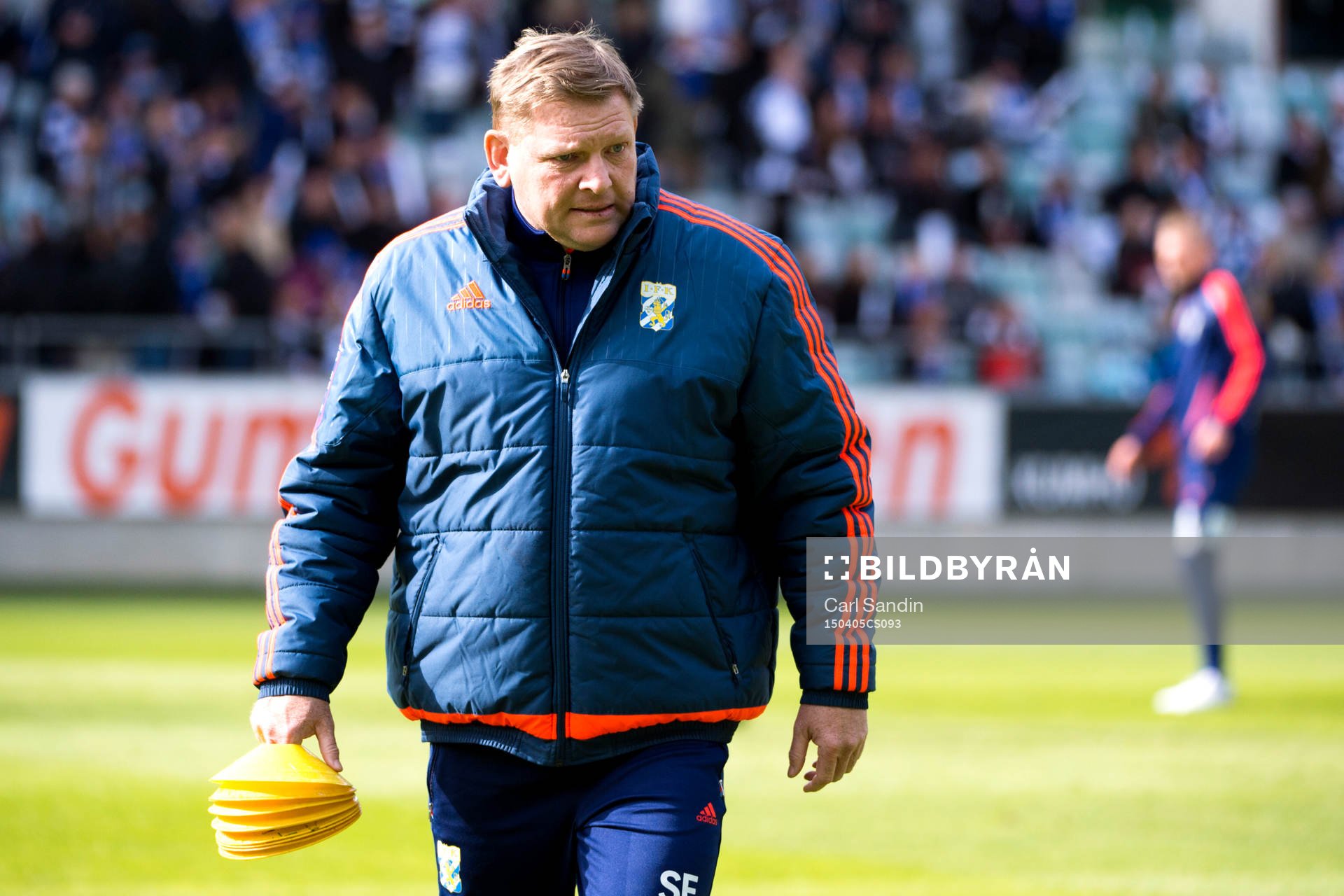 IFK Göteborgs assisterande tränare Alf Westerberg innan