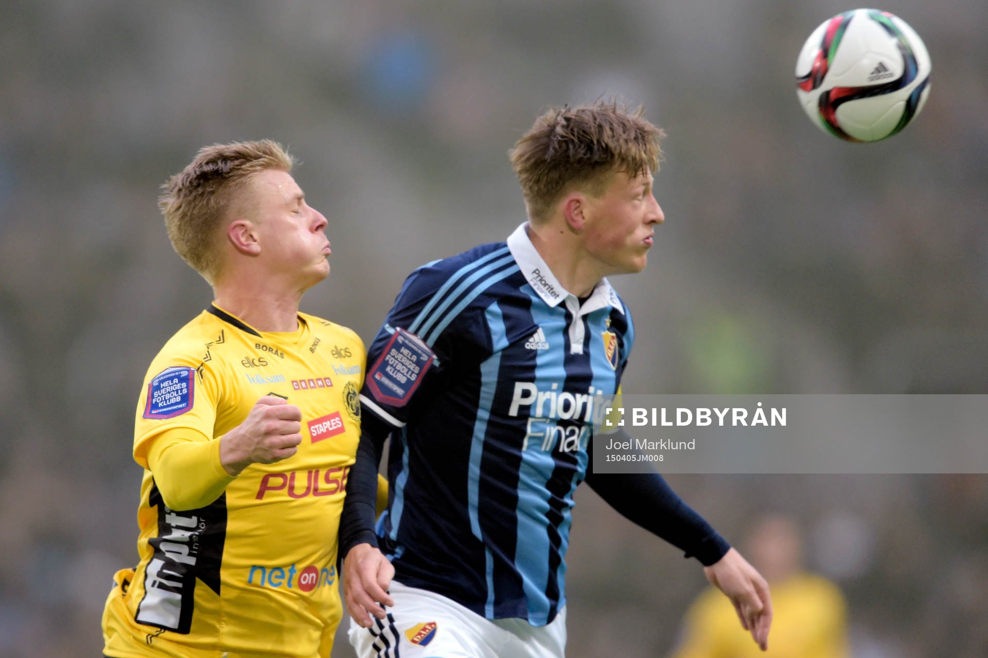Elfsborgs Per Frick och Djurgårdens Emil Bergström