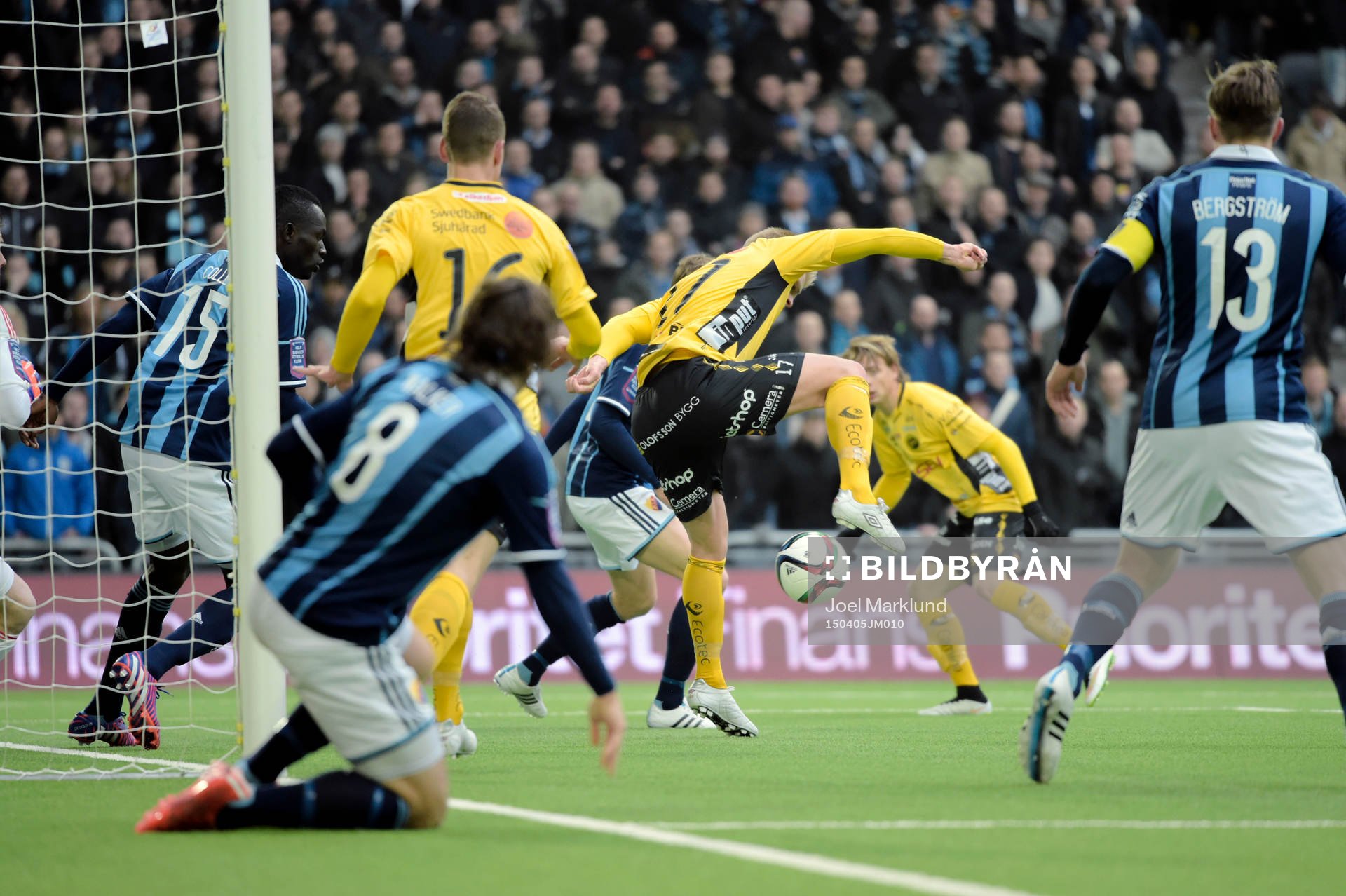 Elfsborgs Per Frick klackar in 0-1