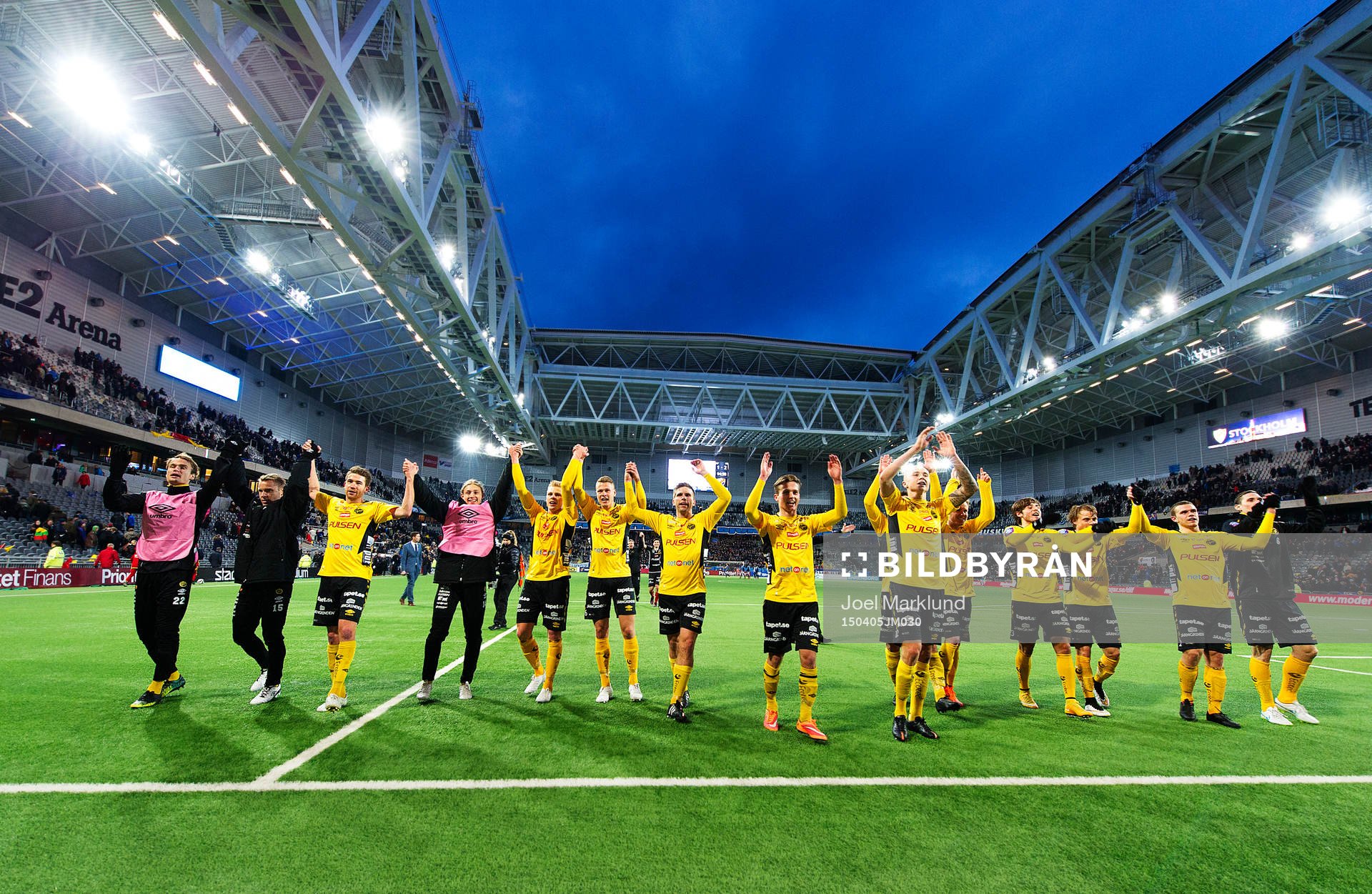 Elfsborgs spelare jublar