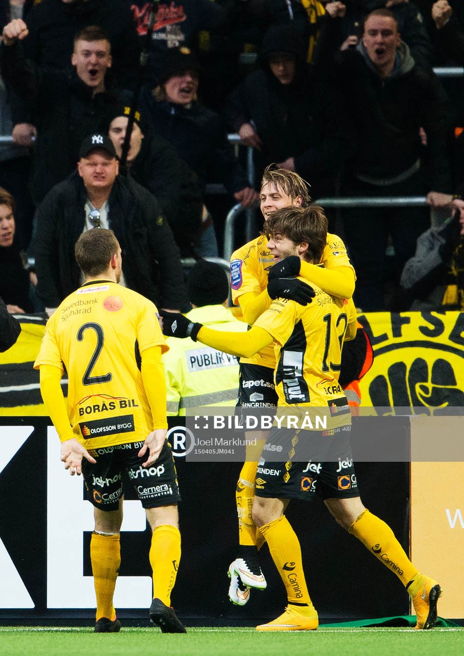 Elfsborgs Jesper Manns, Simon Hedlund och Arber Zeneli