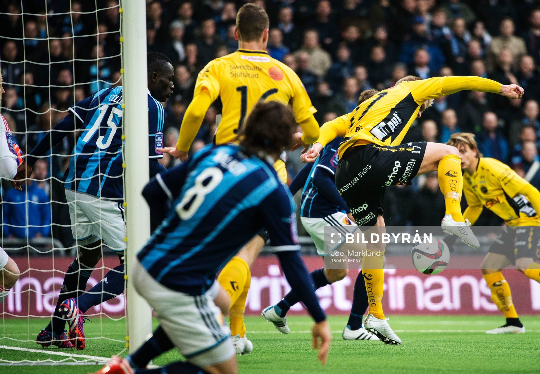 Elfsborgs Per Frick klackar in 0-1