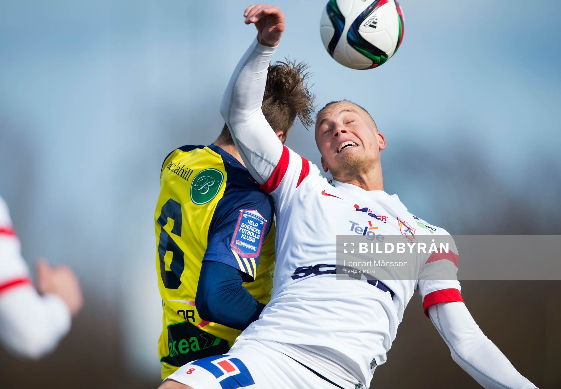 Assyriskas Jens Jacobsson och Ängelholms Marcus Bergholtz