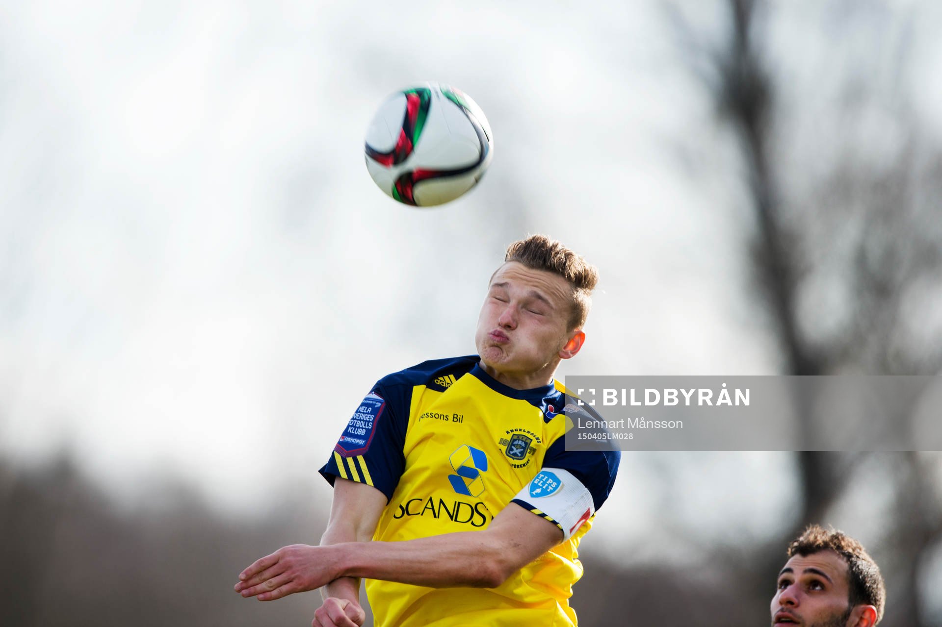 i matchen i Superettan mellan Ängelholm och Assyriska i