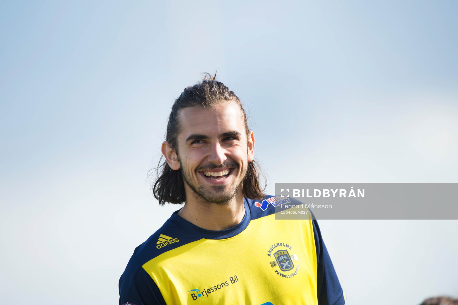 Ängelholms Vlado Zlojutro i matchen i Superettan mellan