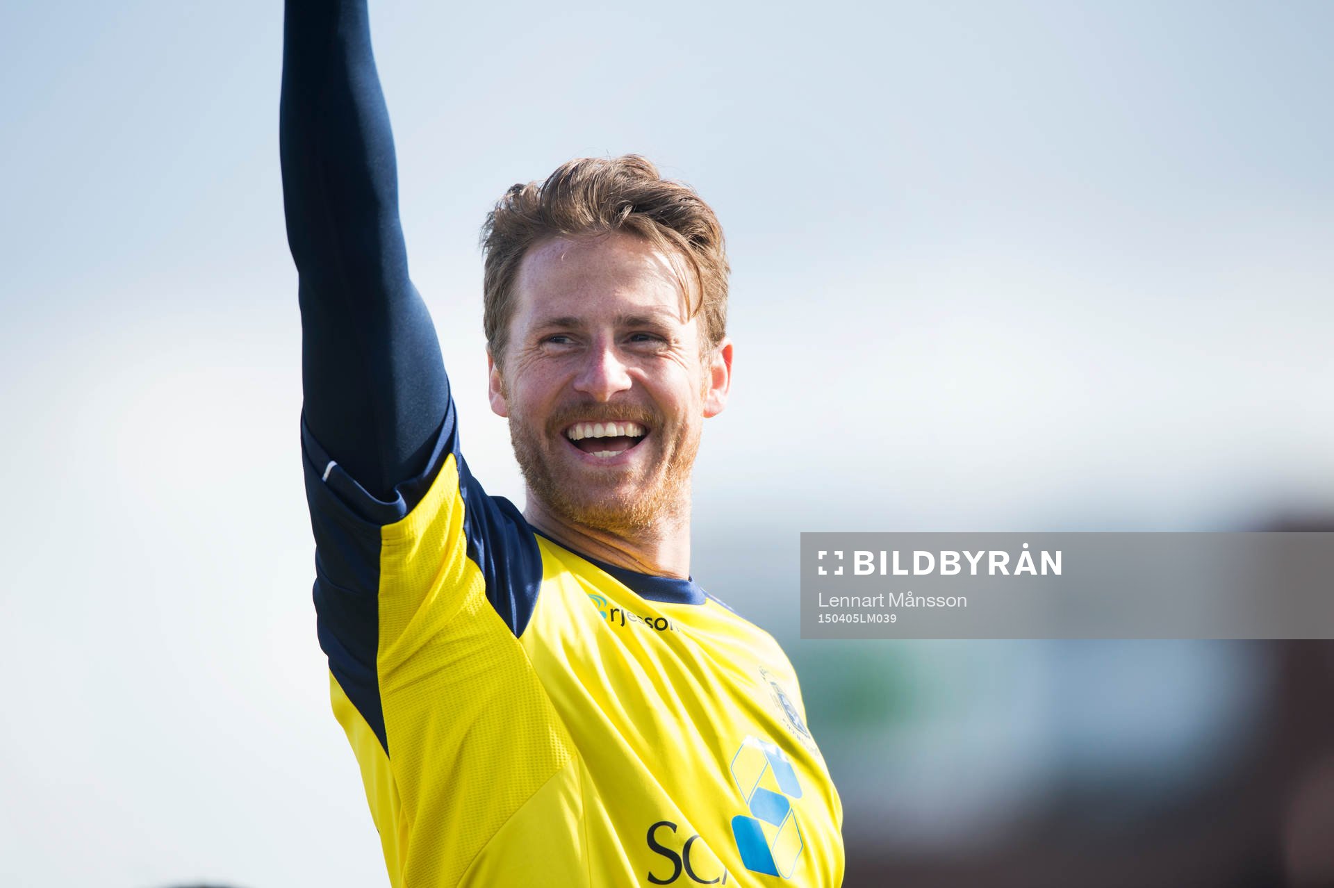 Ängelholms Björn Westerblad i matchen i Superettan mellan
