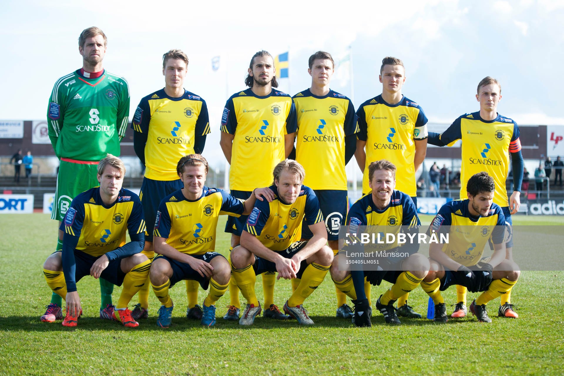 Lagbild Ängelholm i matchen i Superettan mellan Ängelholm