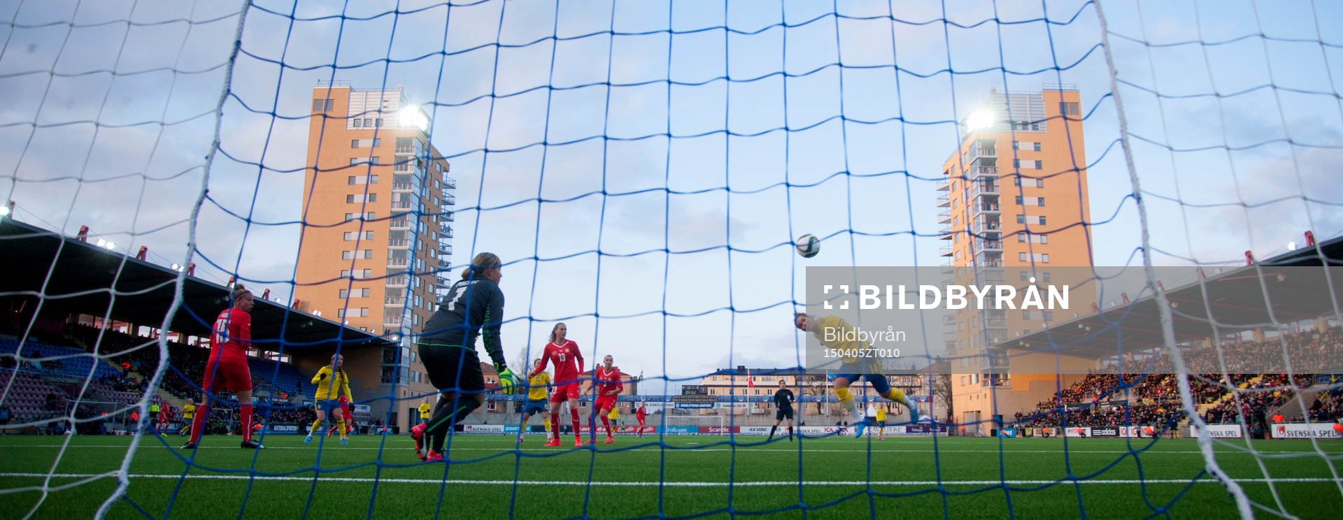 landskampen i fotboll för damer mellan Sverige och Schweiz