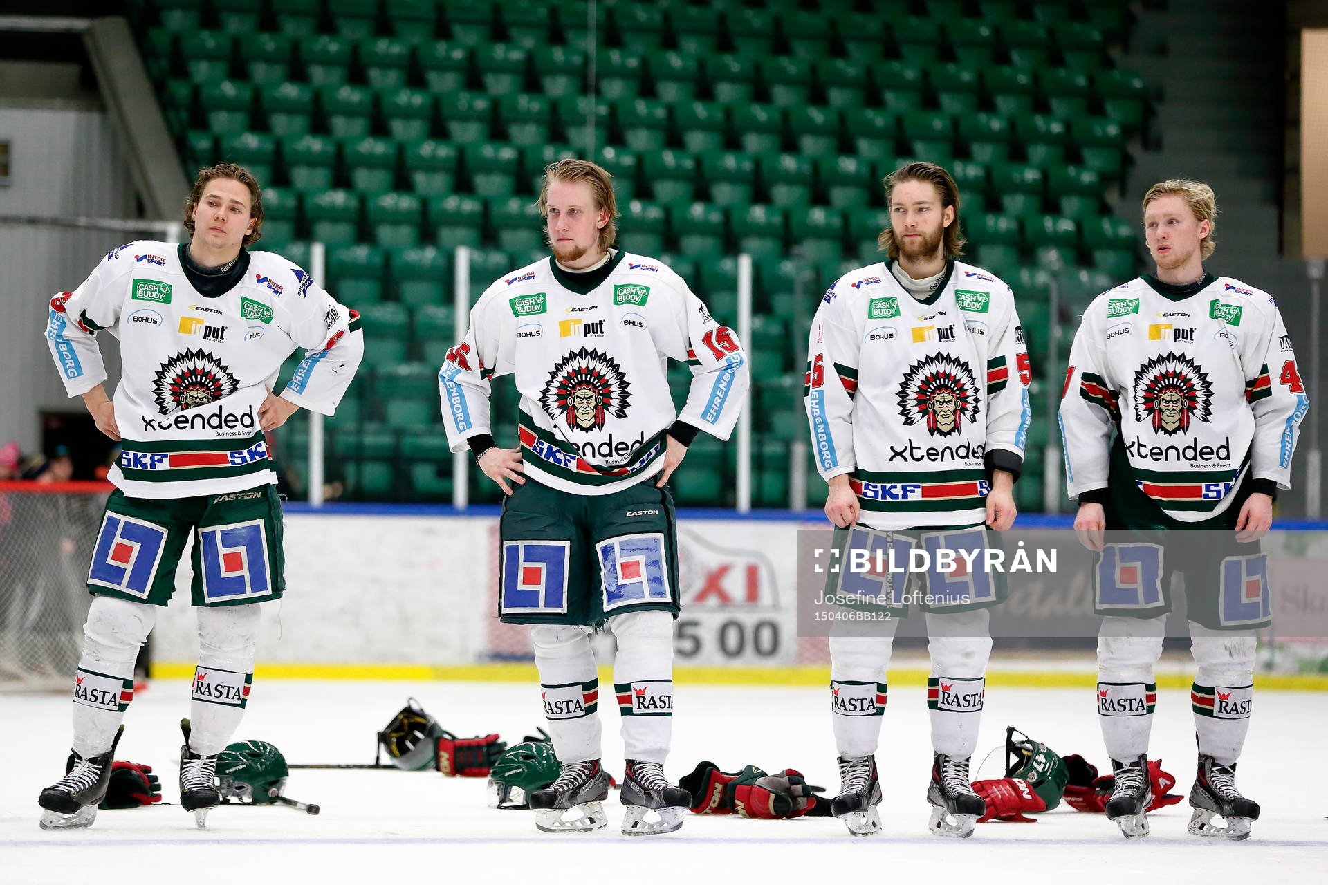 Frölundas Kim Roussakoff, Kim Jonsson, Jonathan Hansson