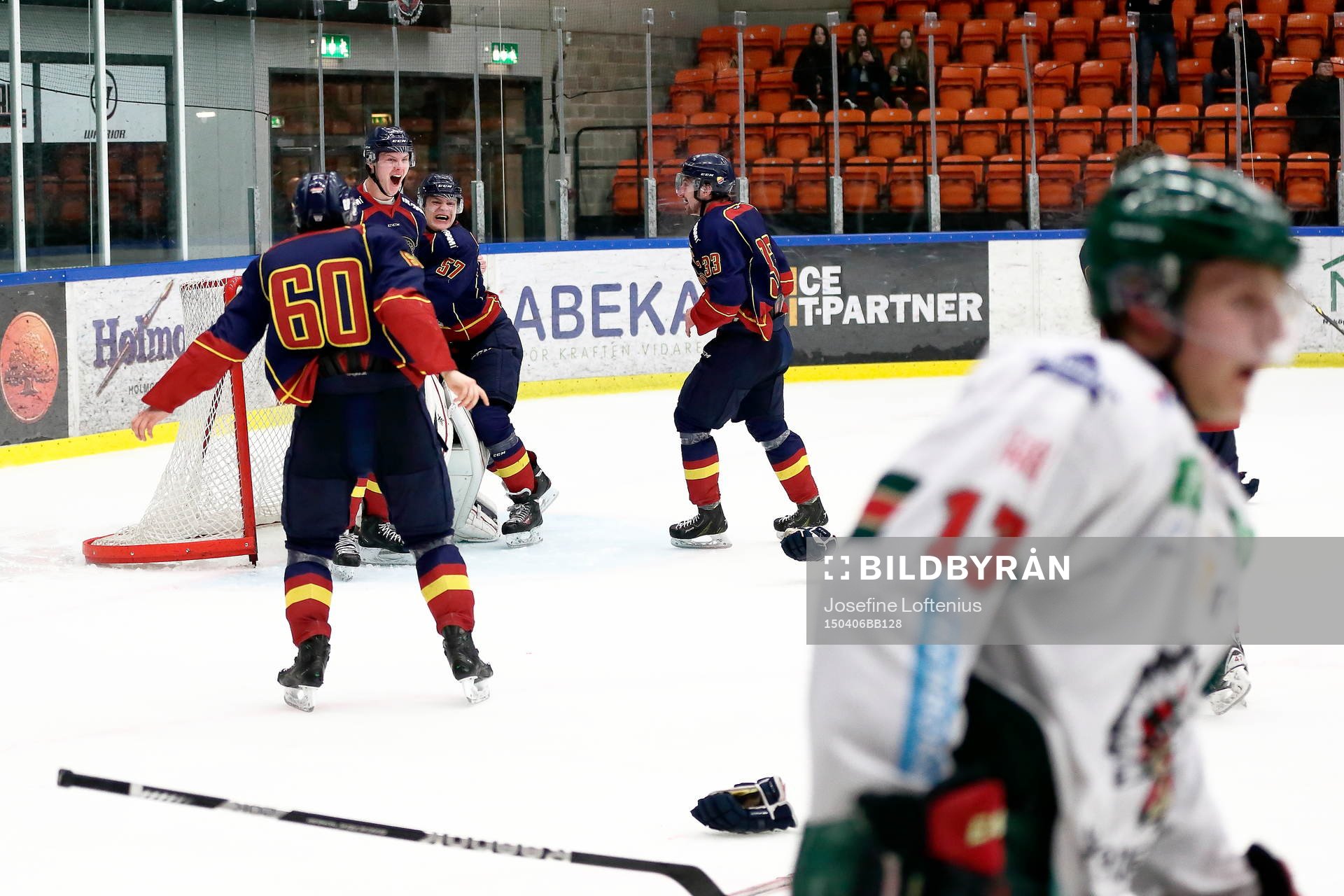 Djurgårdens spelare jublar