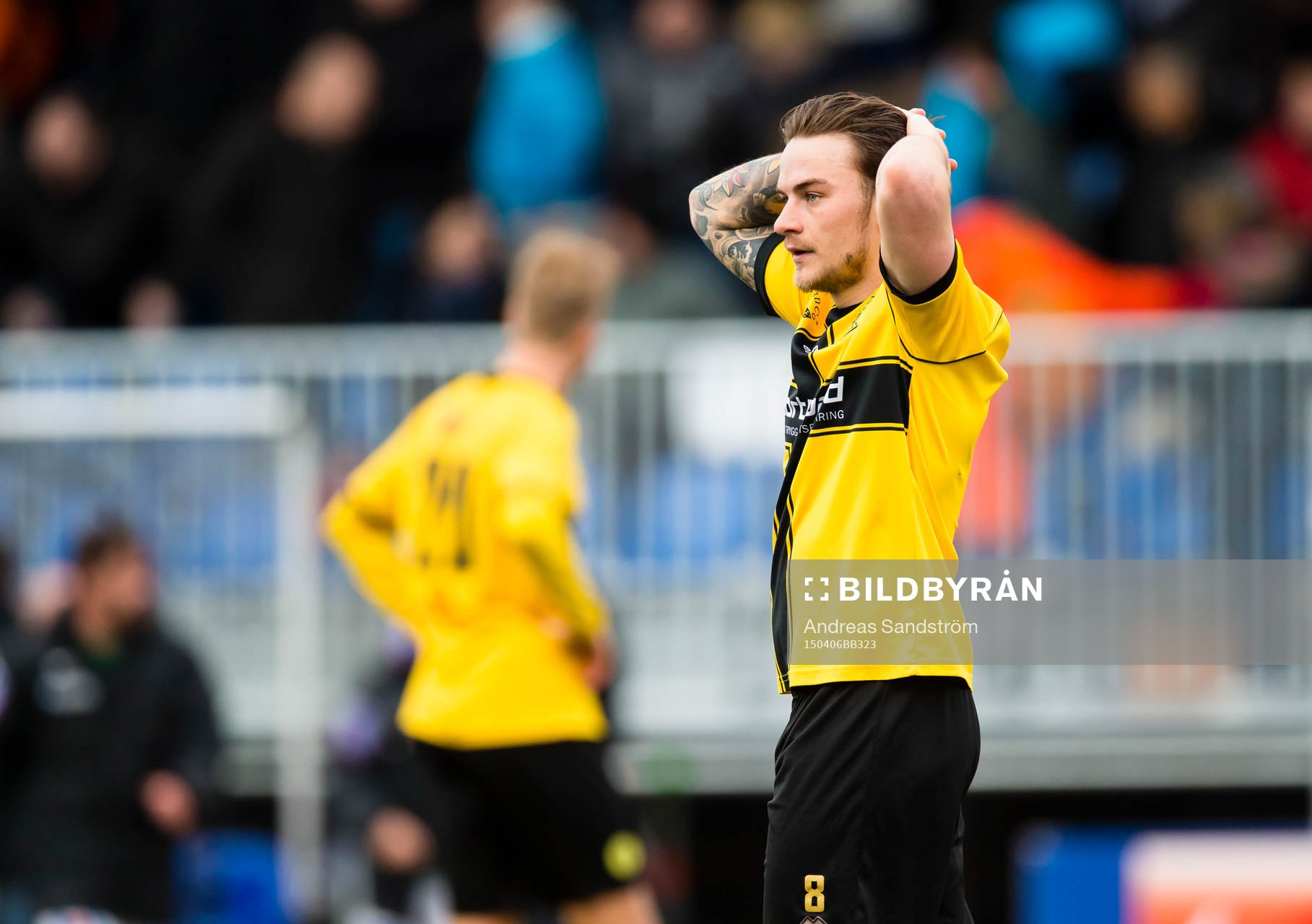 IK Frej Täbys Pontus Silfwer ser deppig ut
