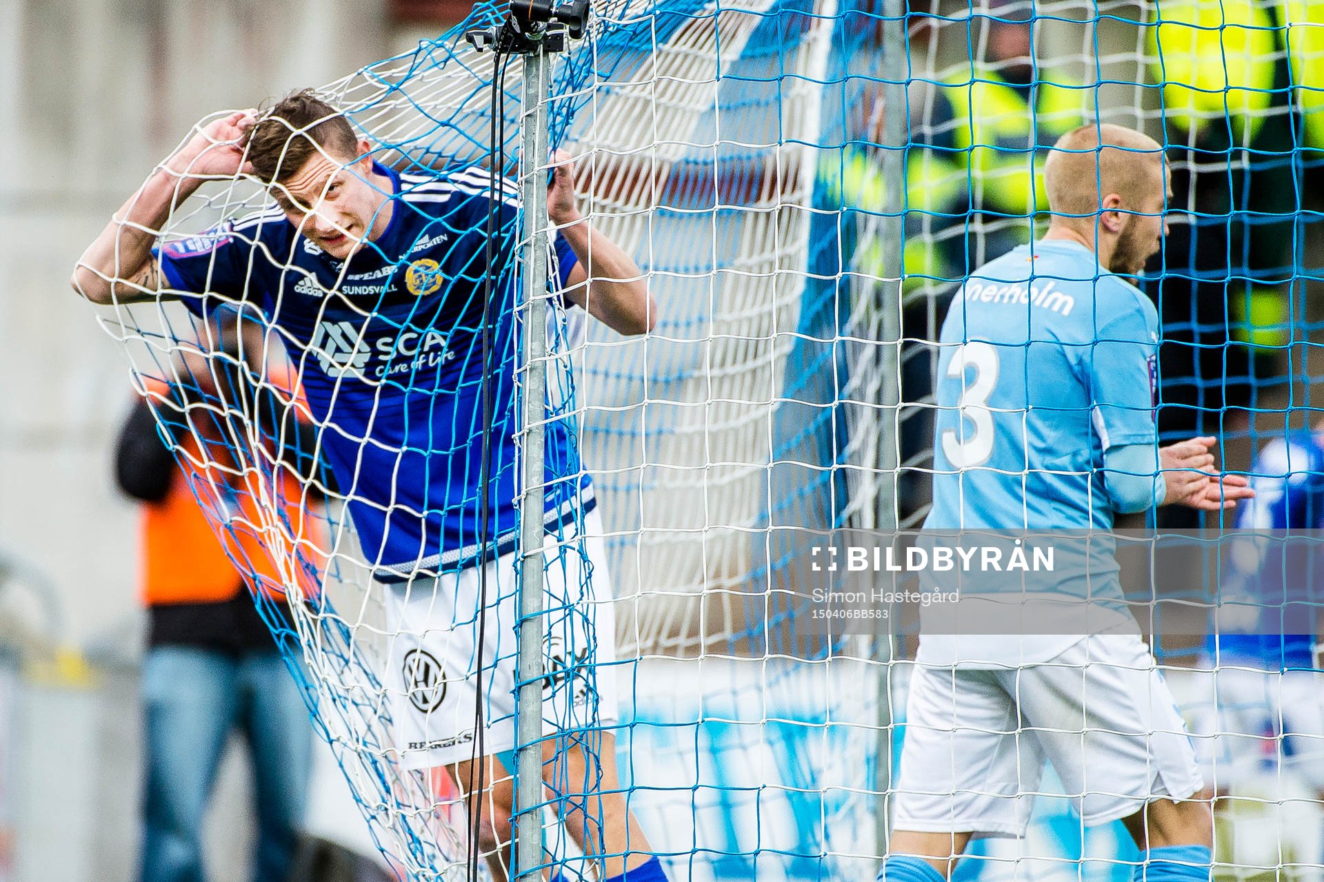Sundsvalls Johan Eklund deppar i Malmö FFs mål
