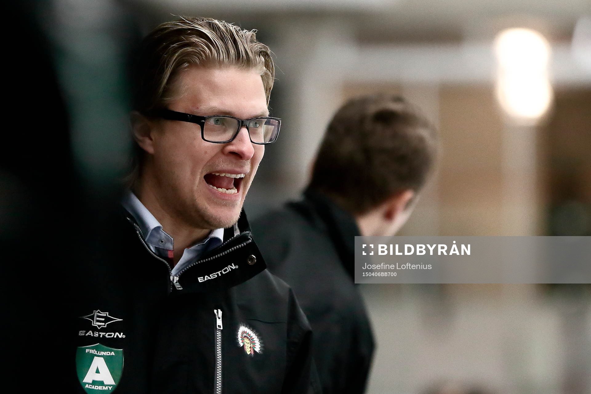 Frölundas tränare Björn Liljander