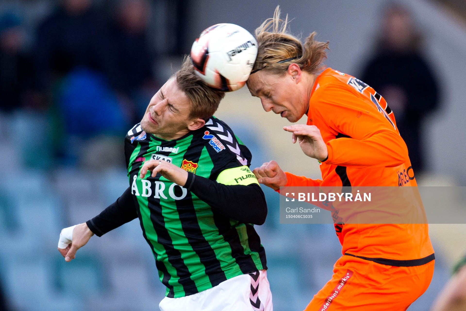 Gais Patrik Ingelsten i nickduell med Varbergs Joakim