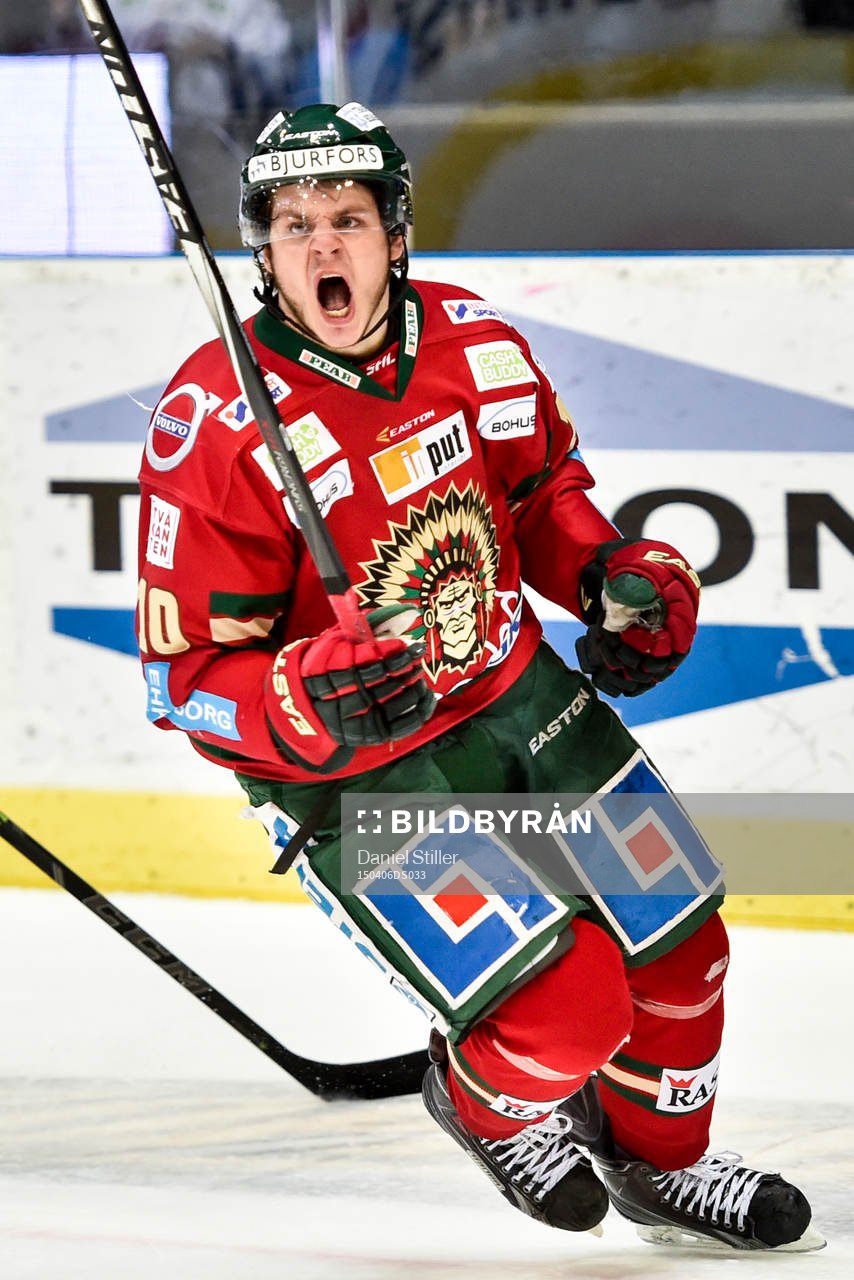 Frölundas Mattias Janmark jublar