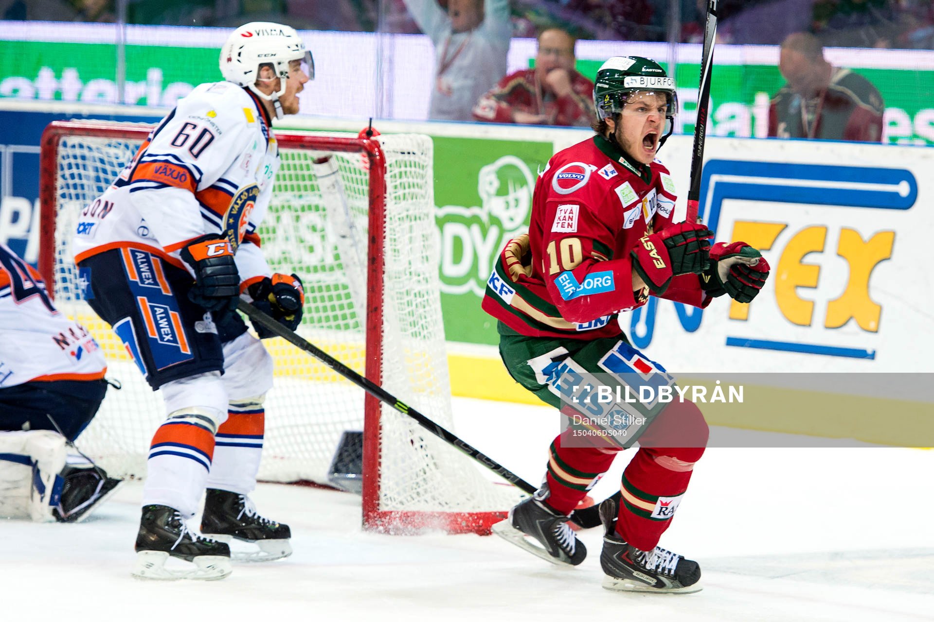 Frölundas Mattias Janmark jublar