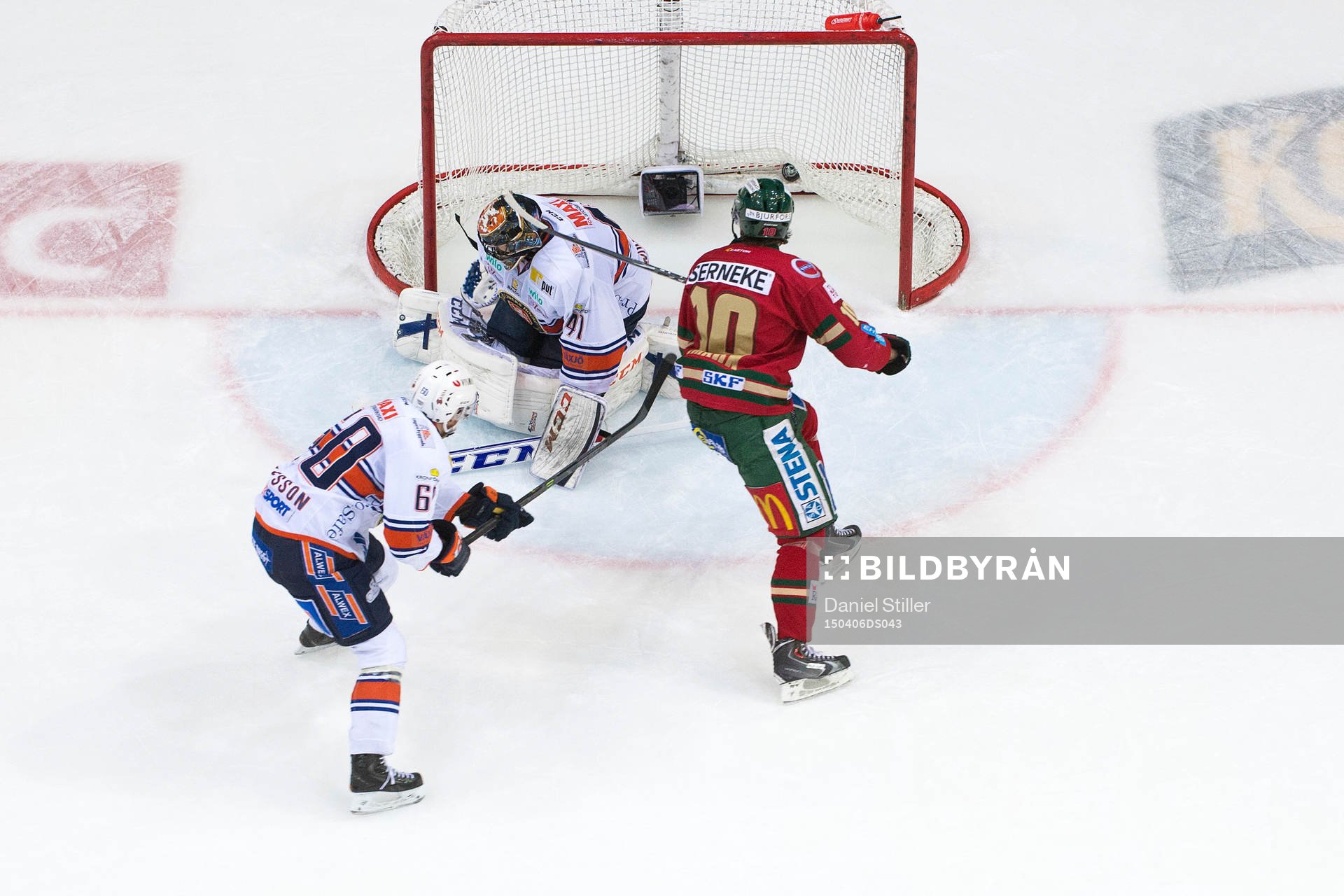 Frölundas Mattias Janmark gör 1-0