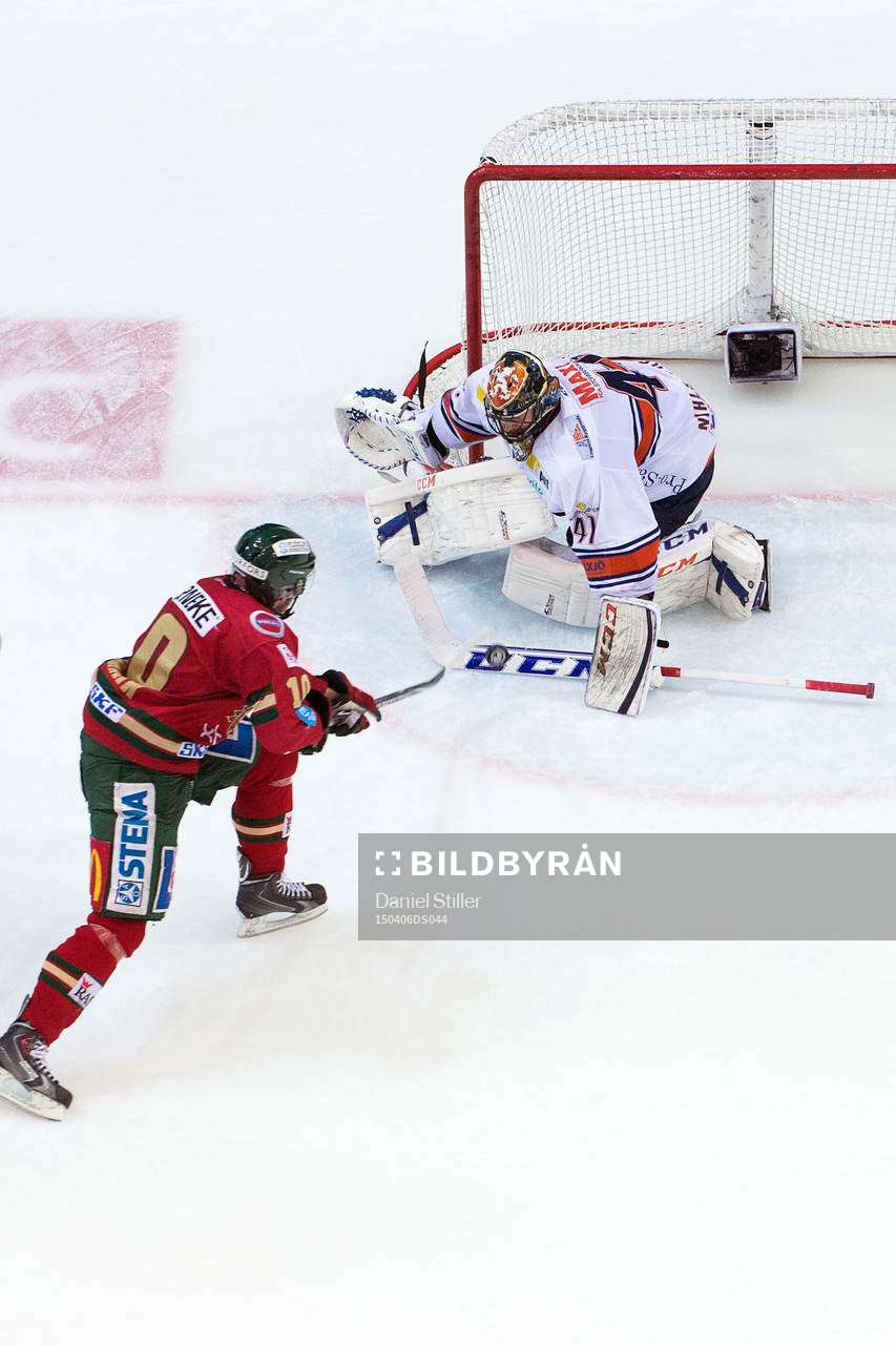 Frölundas Mattias Janmark gör 1-0