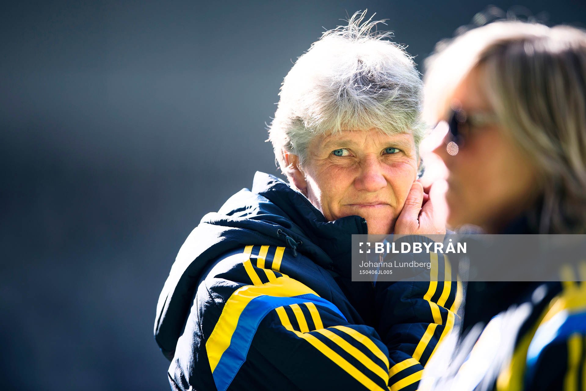 Sveriges förbundskapten Pia Sundhage