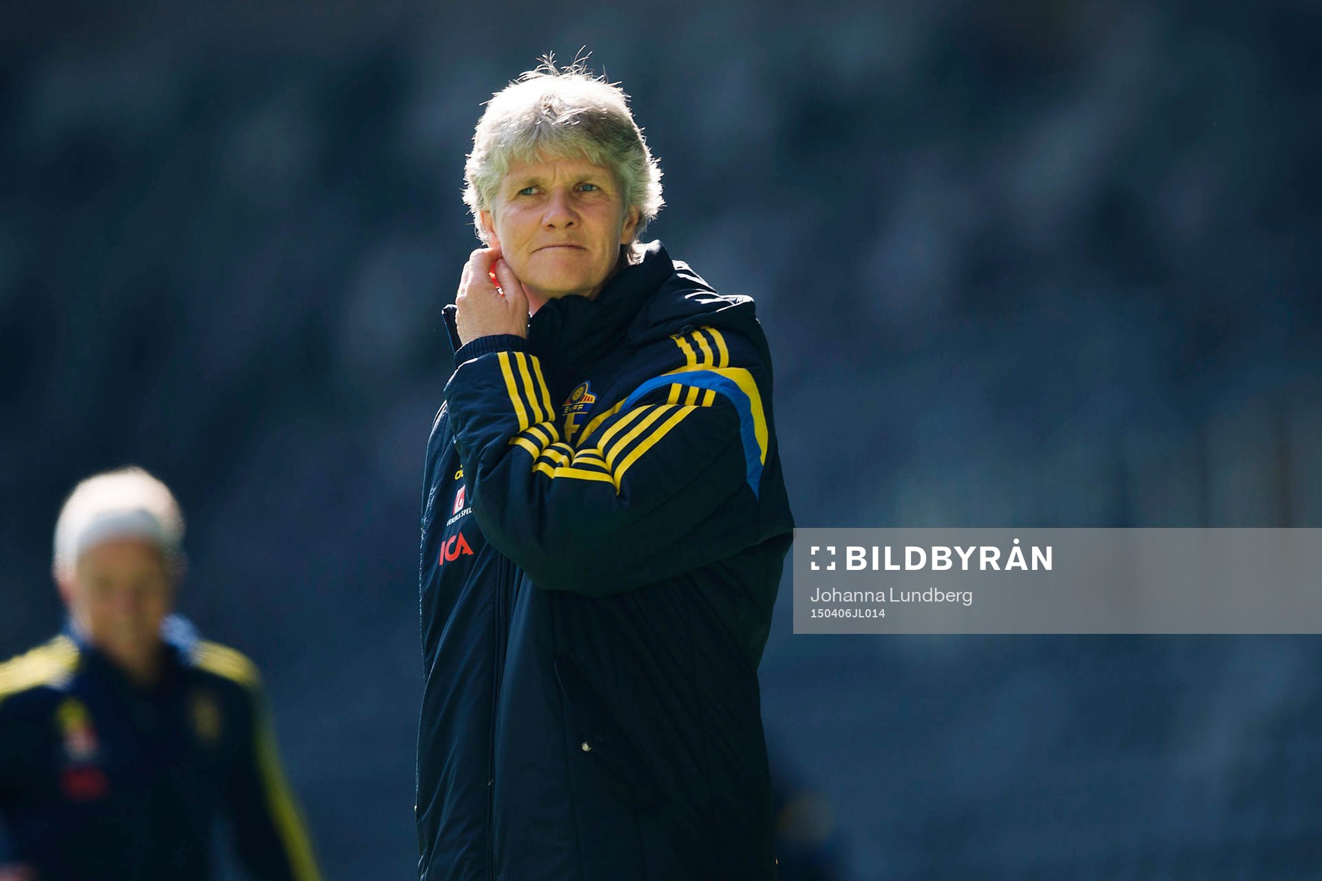 Sveriges förbundskapten Pia Sundhage