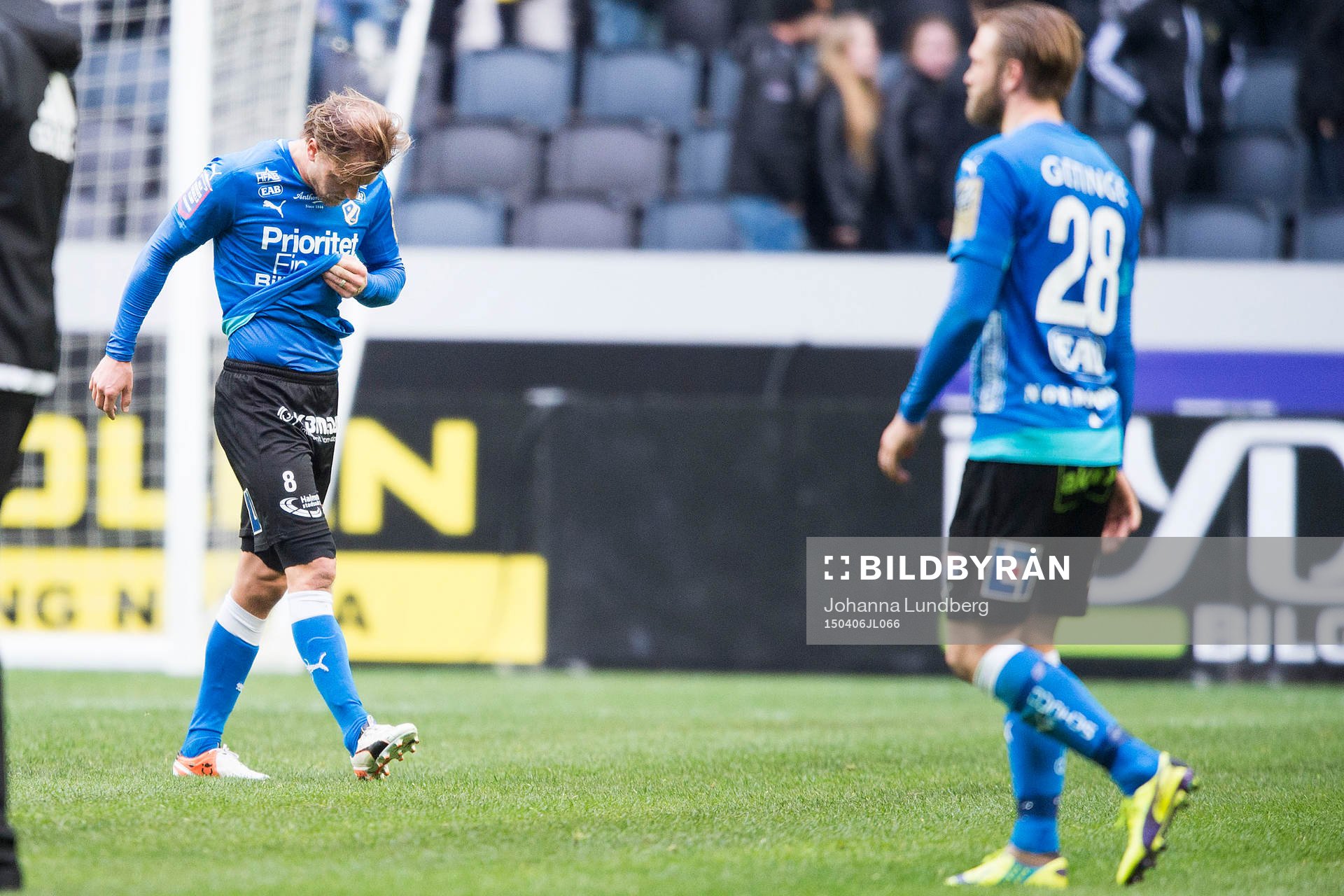 Halmstads Kristoffer Fagercrantz deppar
