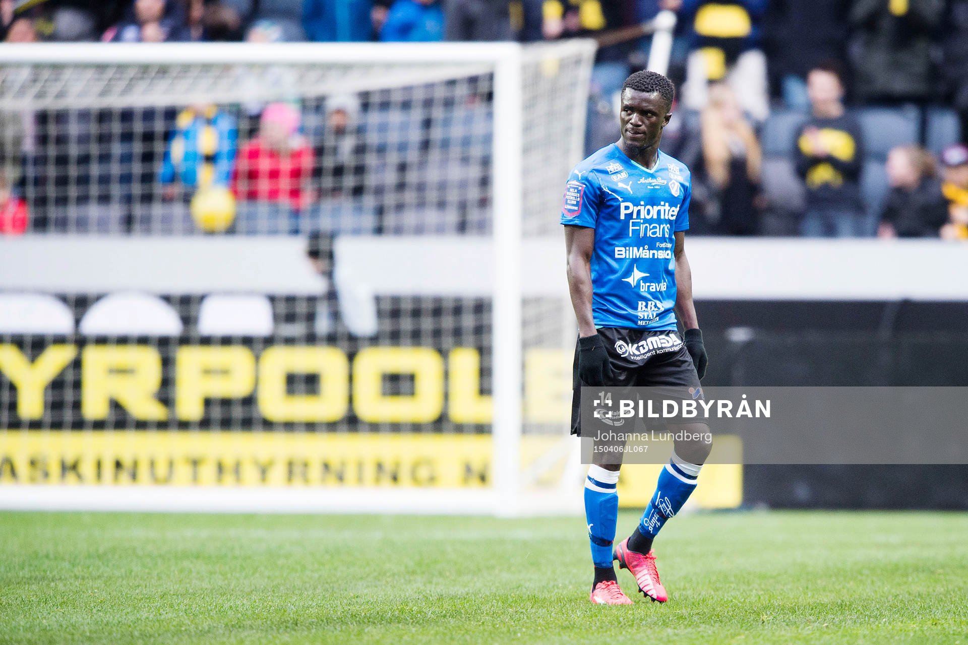 Halmstads Kwame Karikari  deppar
