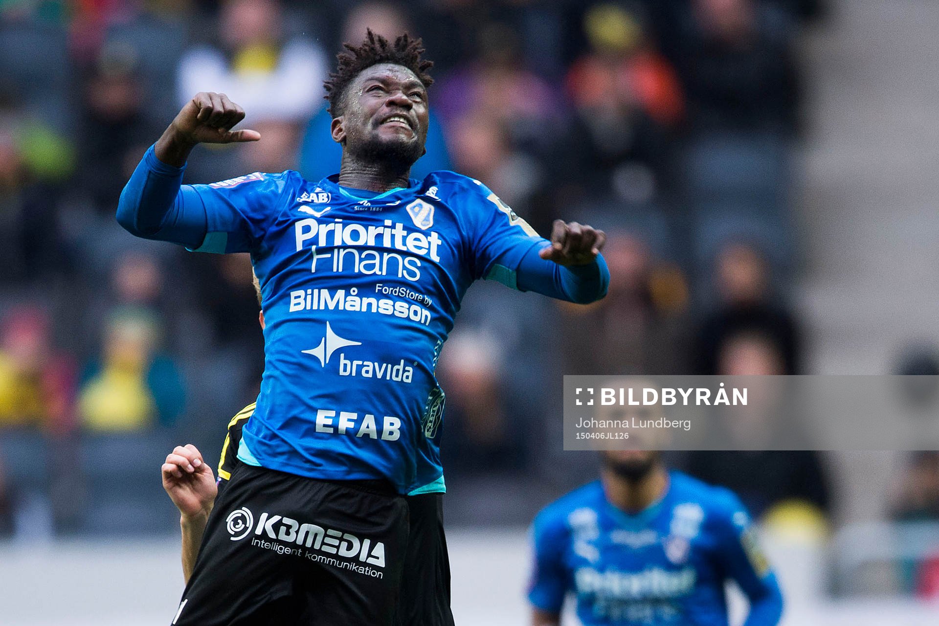 Halmstads King Osei Gyan