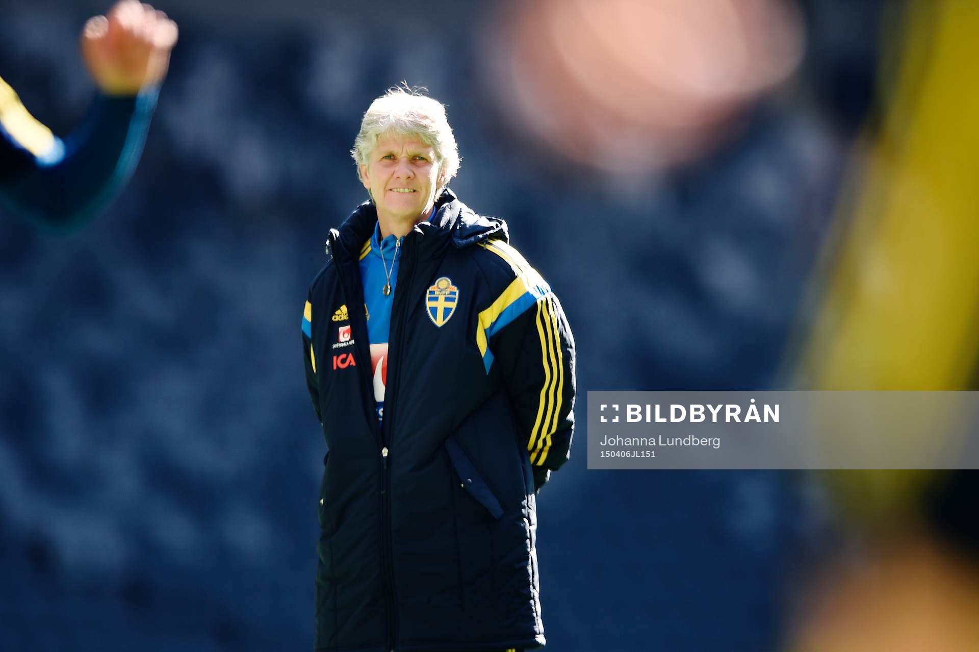 Sveriges förbundskapten Pia Sundhage