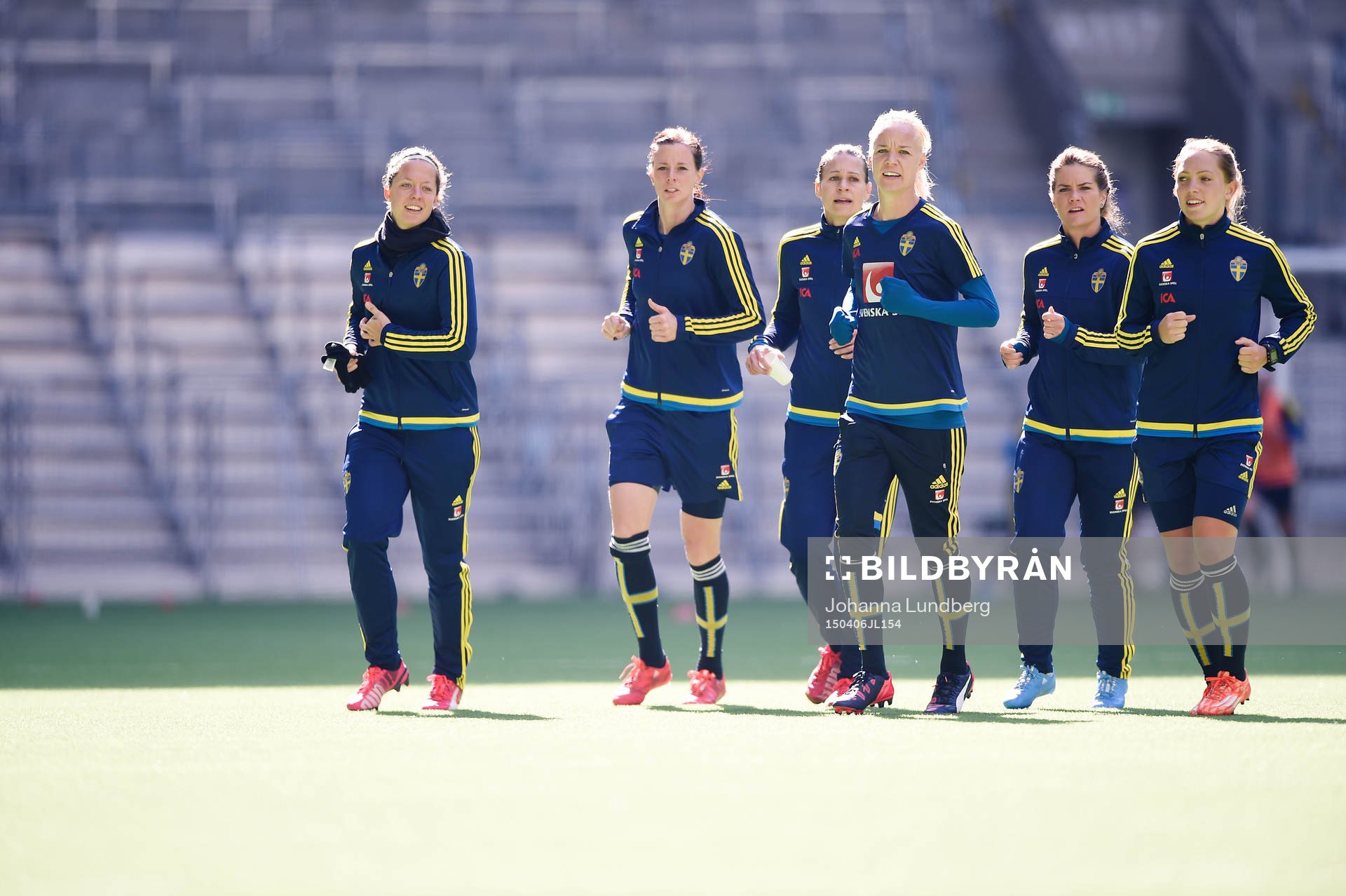 Sveriges Lott Schelin, Caroline Seger och Hanna Folkesson