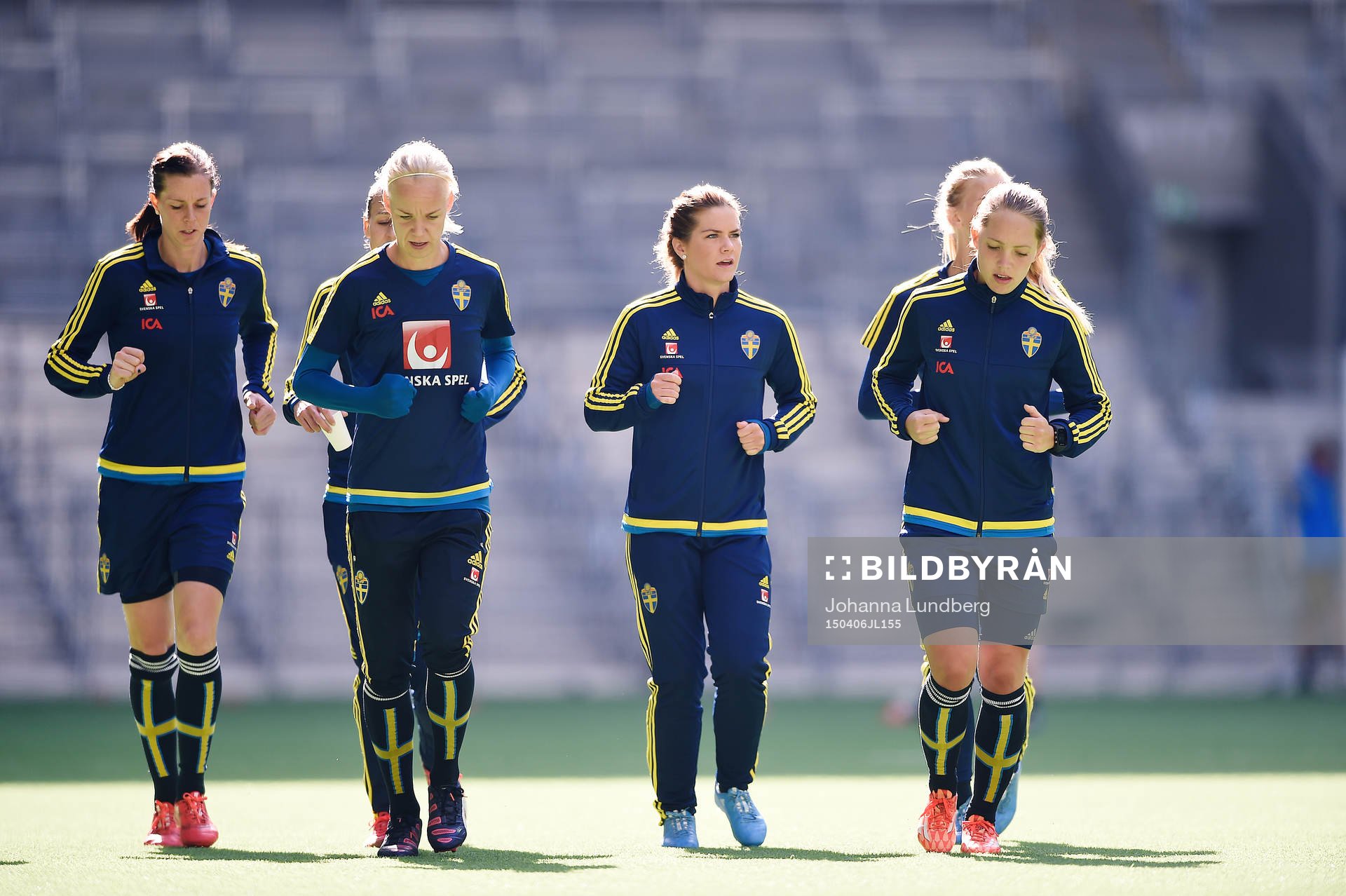 Sveriges Lott Schelin, Caroline Seger och Hanna Folkesson