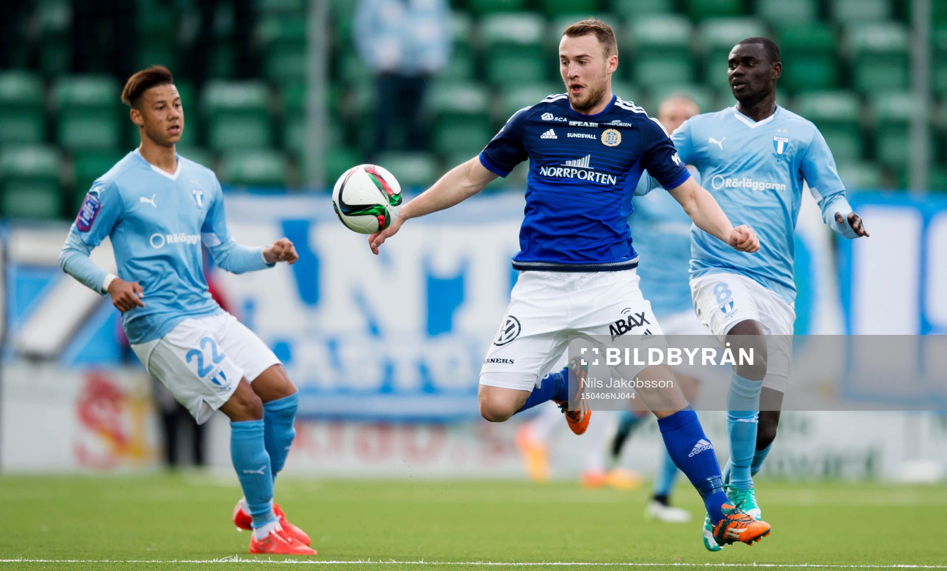 Malmö FFs Tobias Sana och Enock Kofi Adu