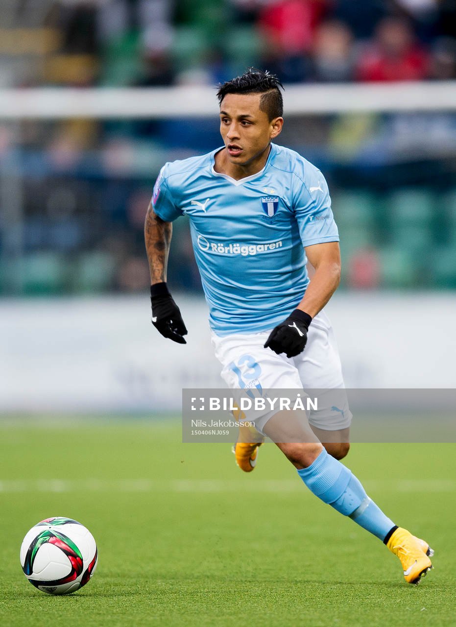 Malmö FFs Victor Yoshimar Yotun Flores