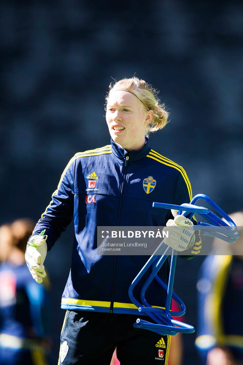 Sveriges målvakt Hedvig Lindahl
