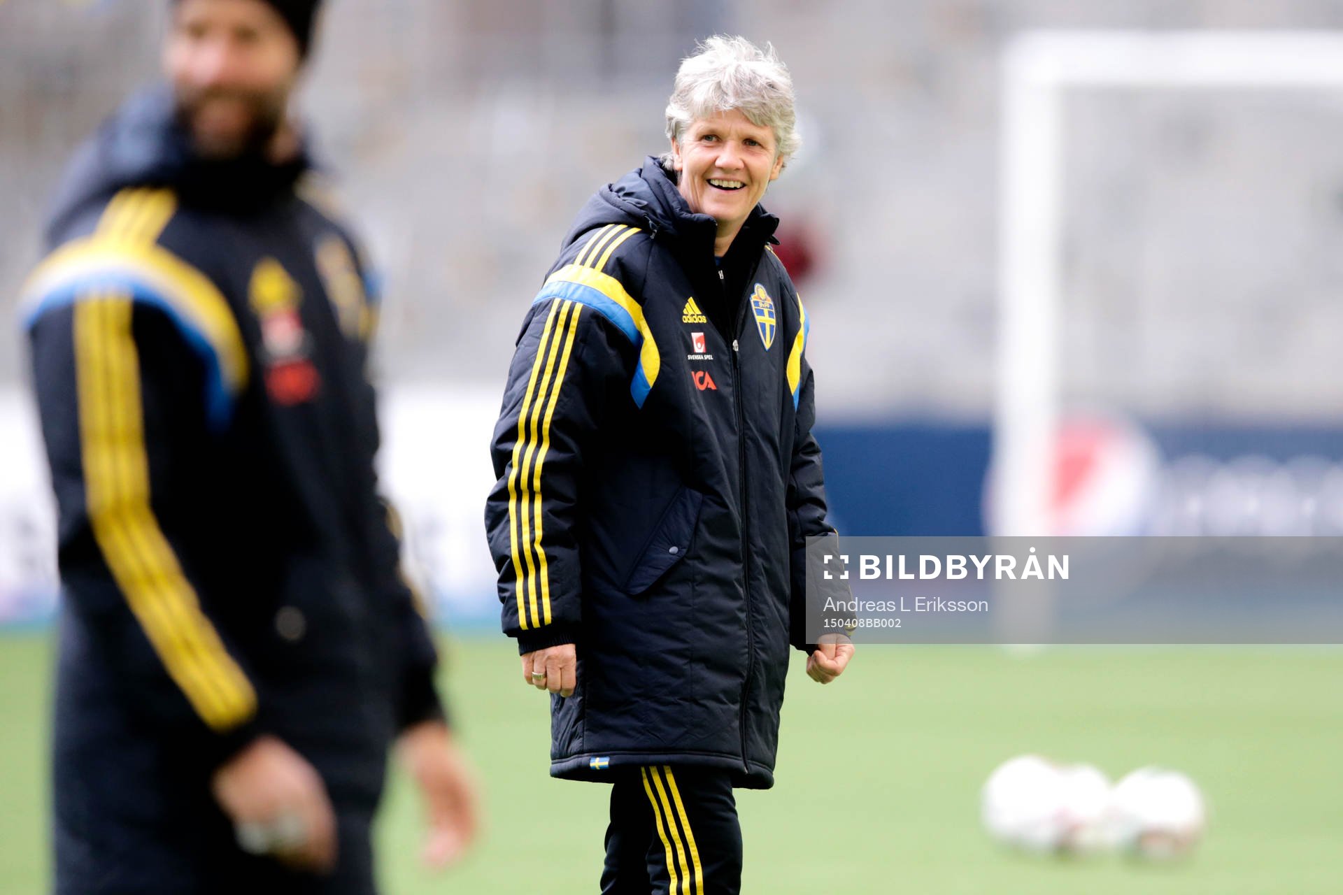 Sveriges förbundskapten Pia Sundhage