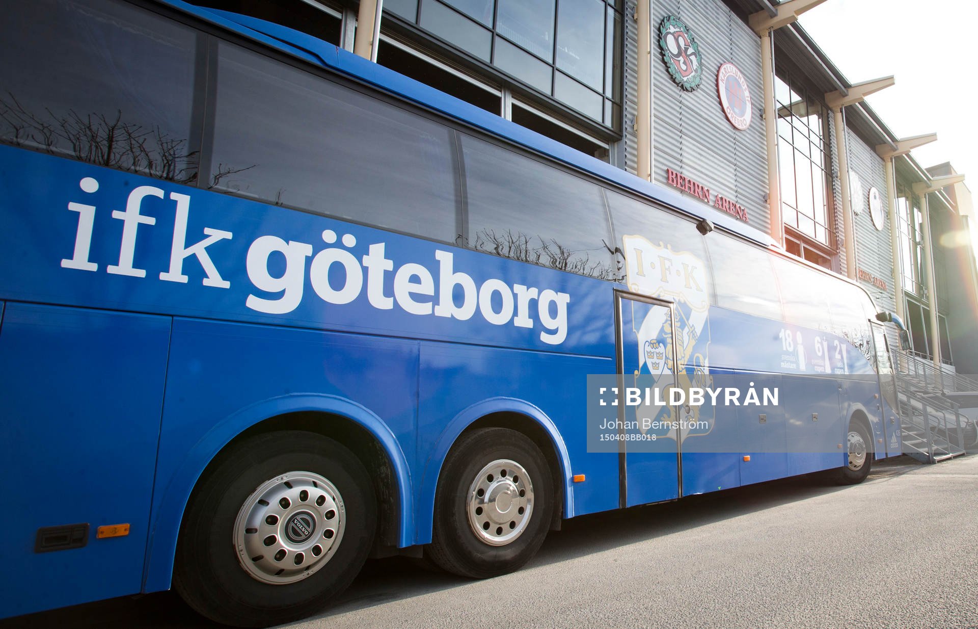 IFK Göteborgs spelarbuss