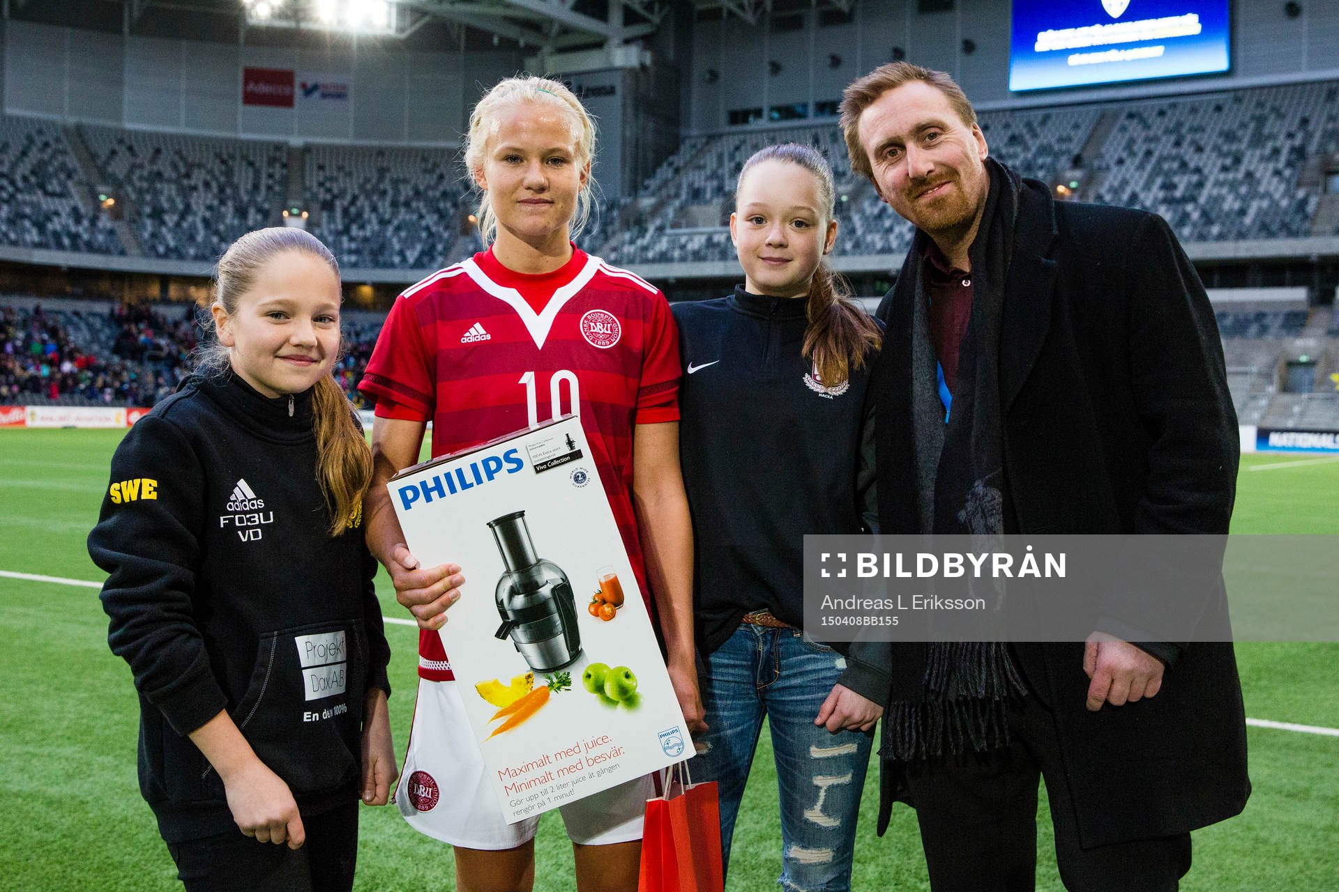 Danmarks Pernille Harder utses till matchens lirare