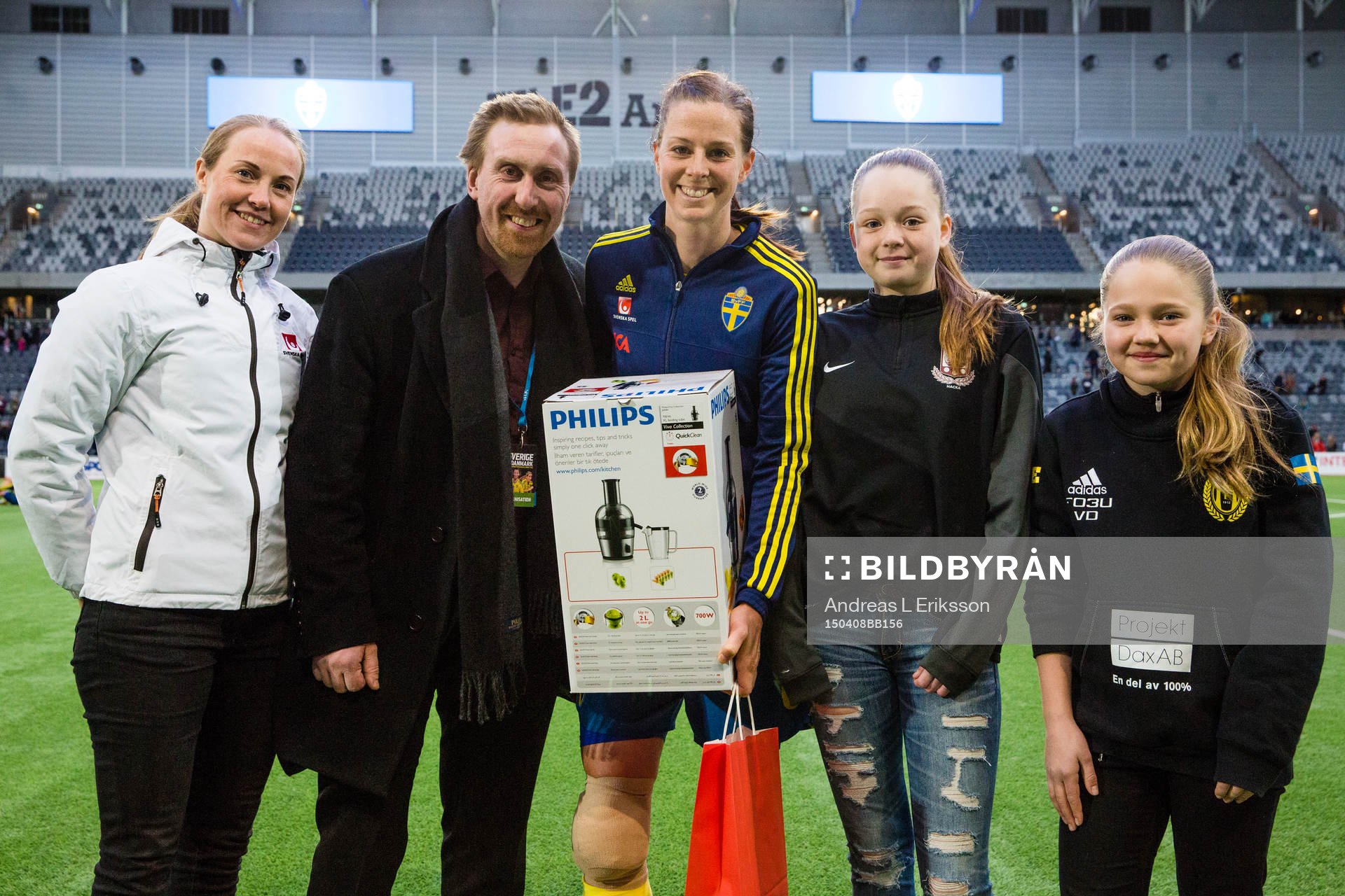 Sveriges Lotta Schelin utses till matchens lirare
