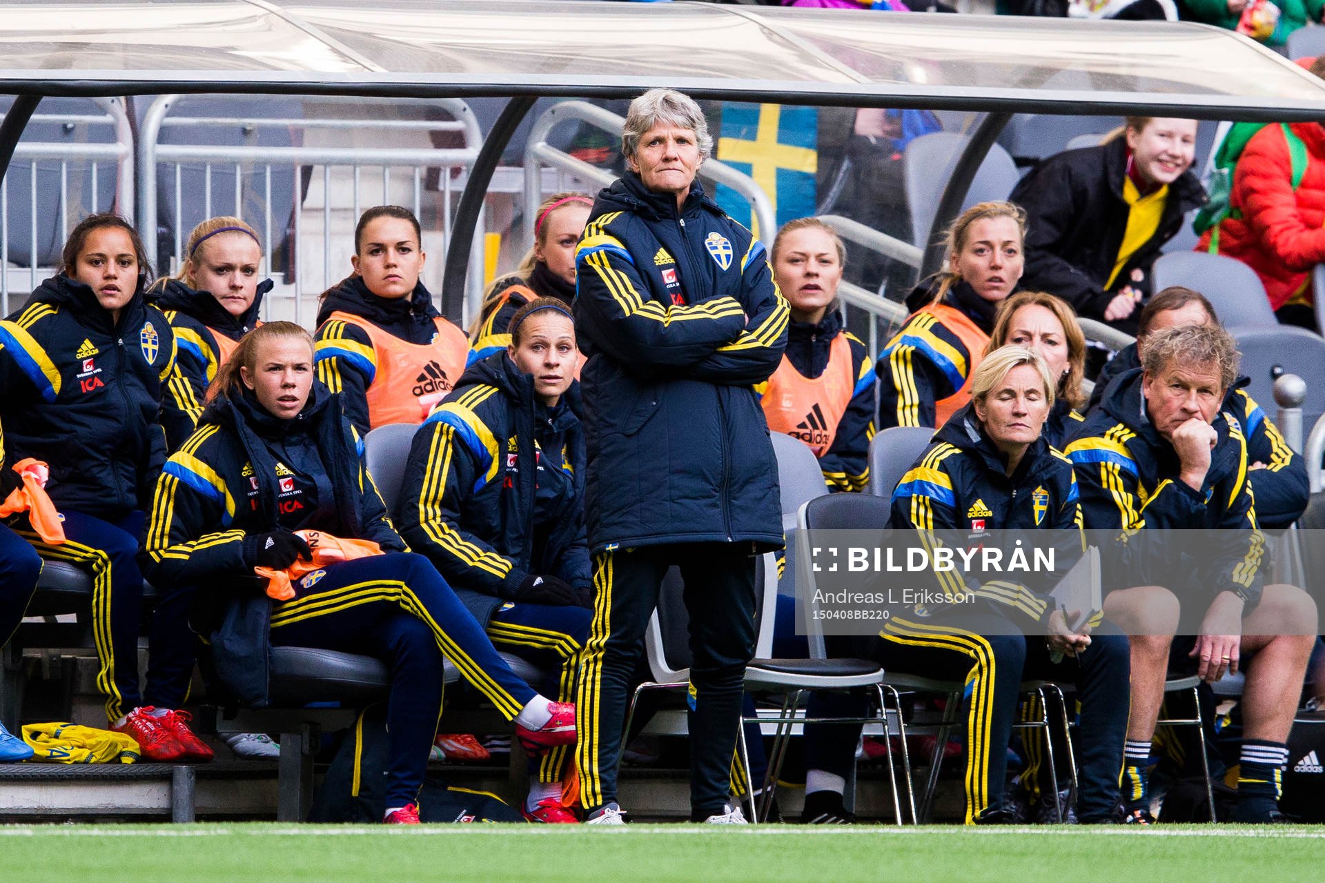 Sveriges förbundskapten Pia Sundhage